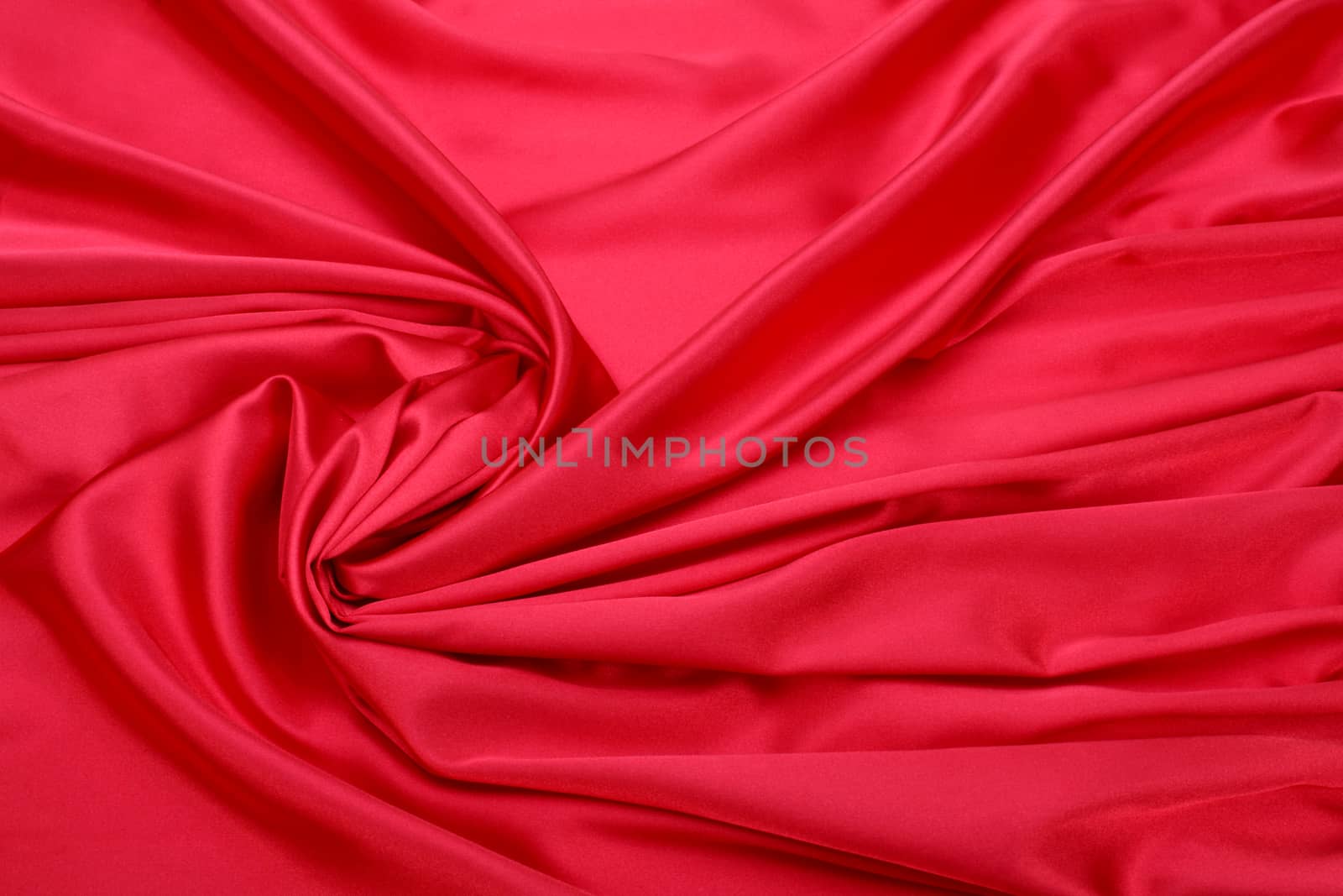 red silk fabric background by rudchenko