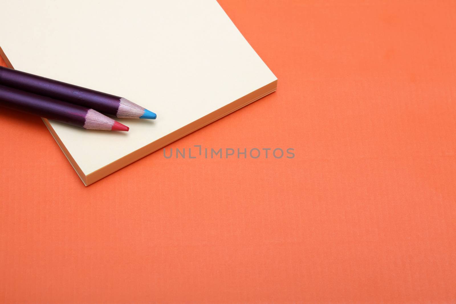 pencil and paper background by rudchenko