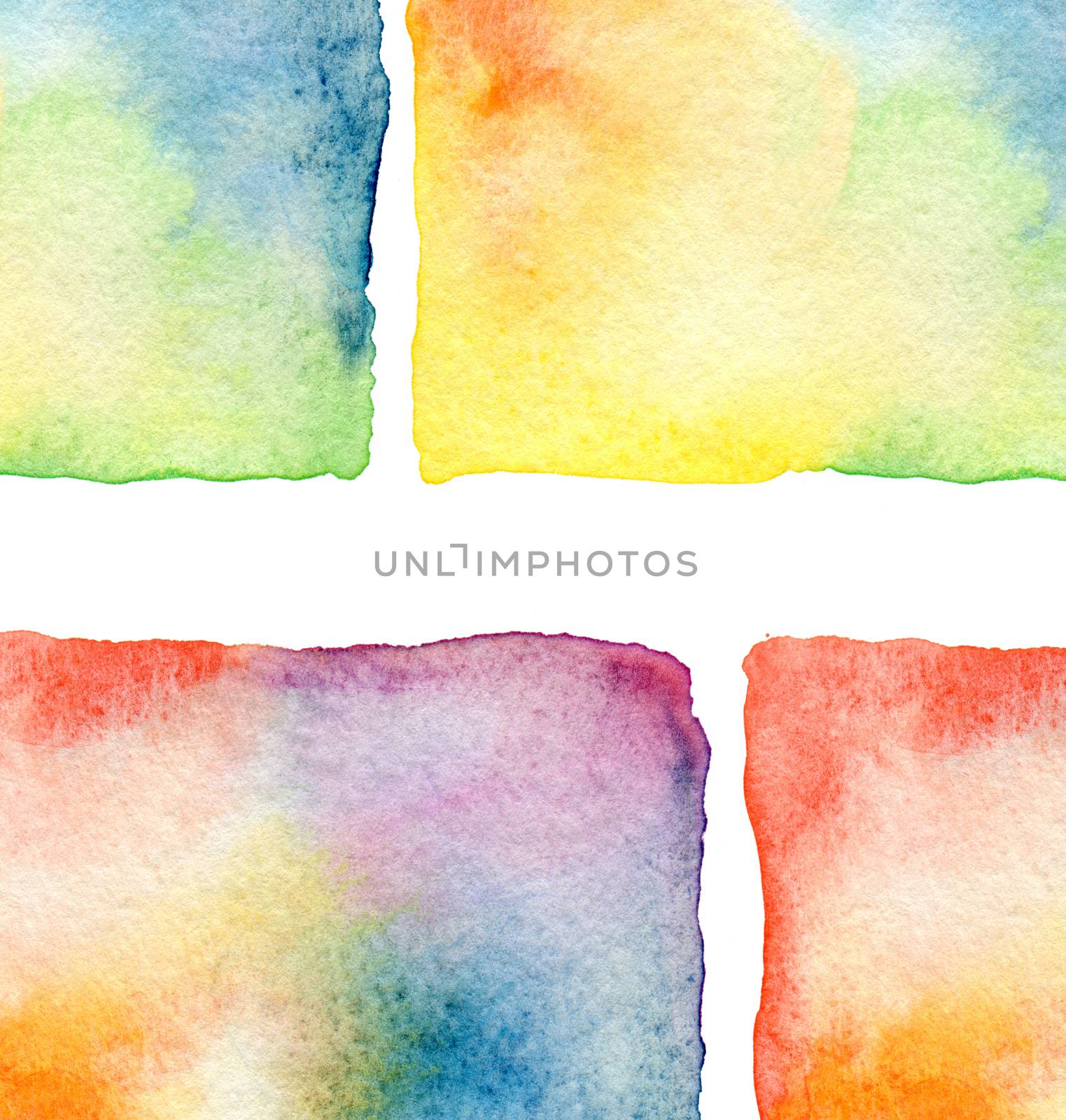 Abstract  watercolor painted background