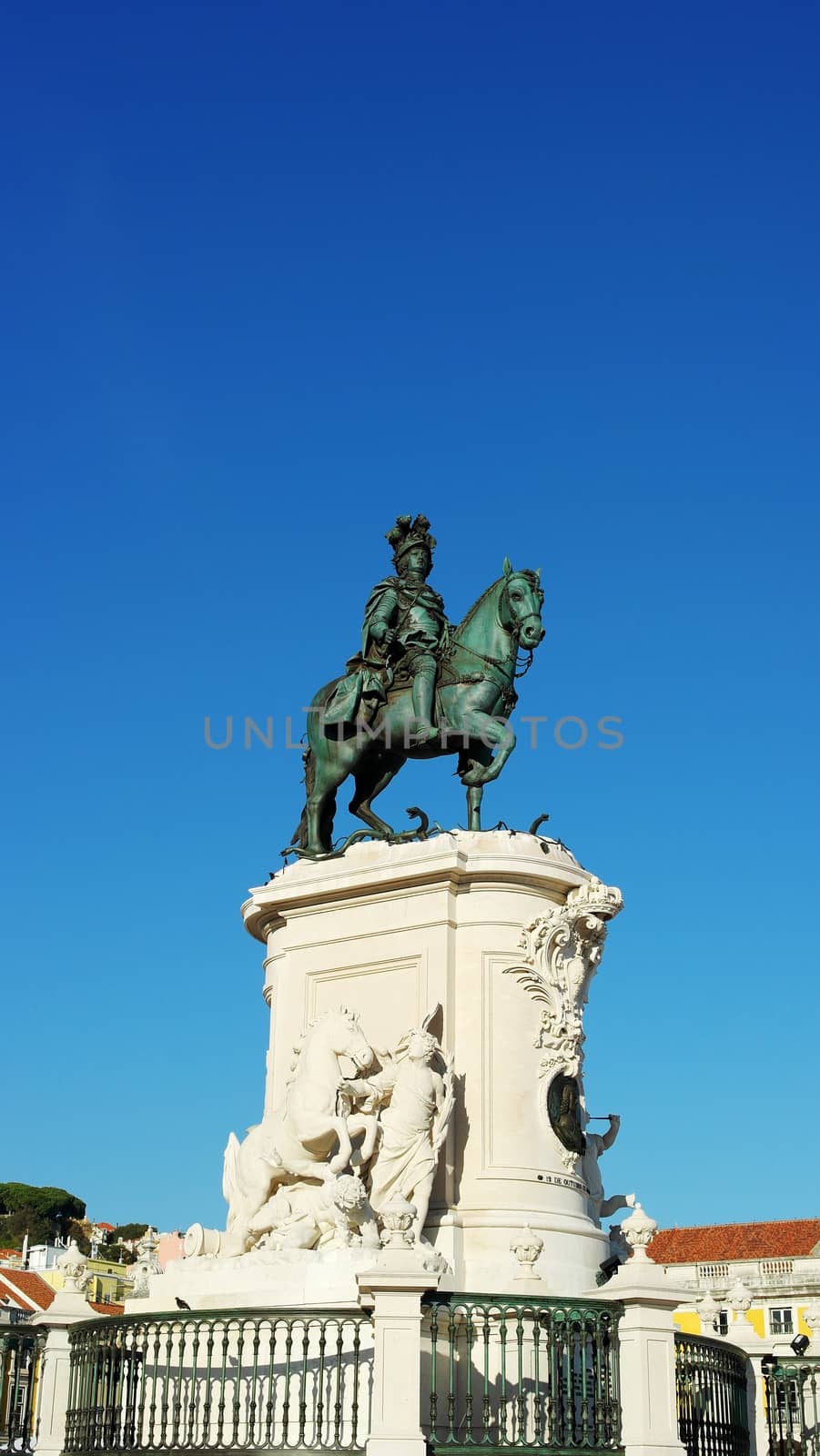 Statue of King Joseph, Lisbon, Portugal