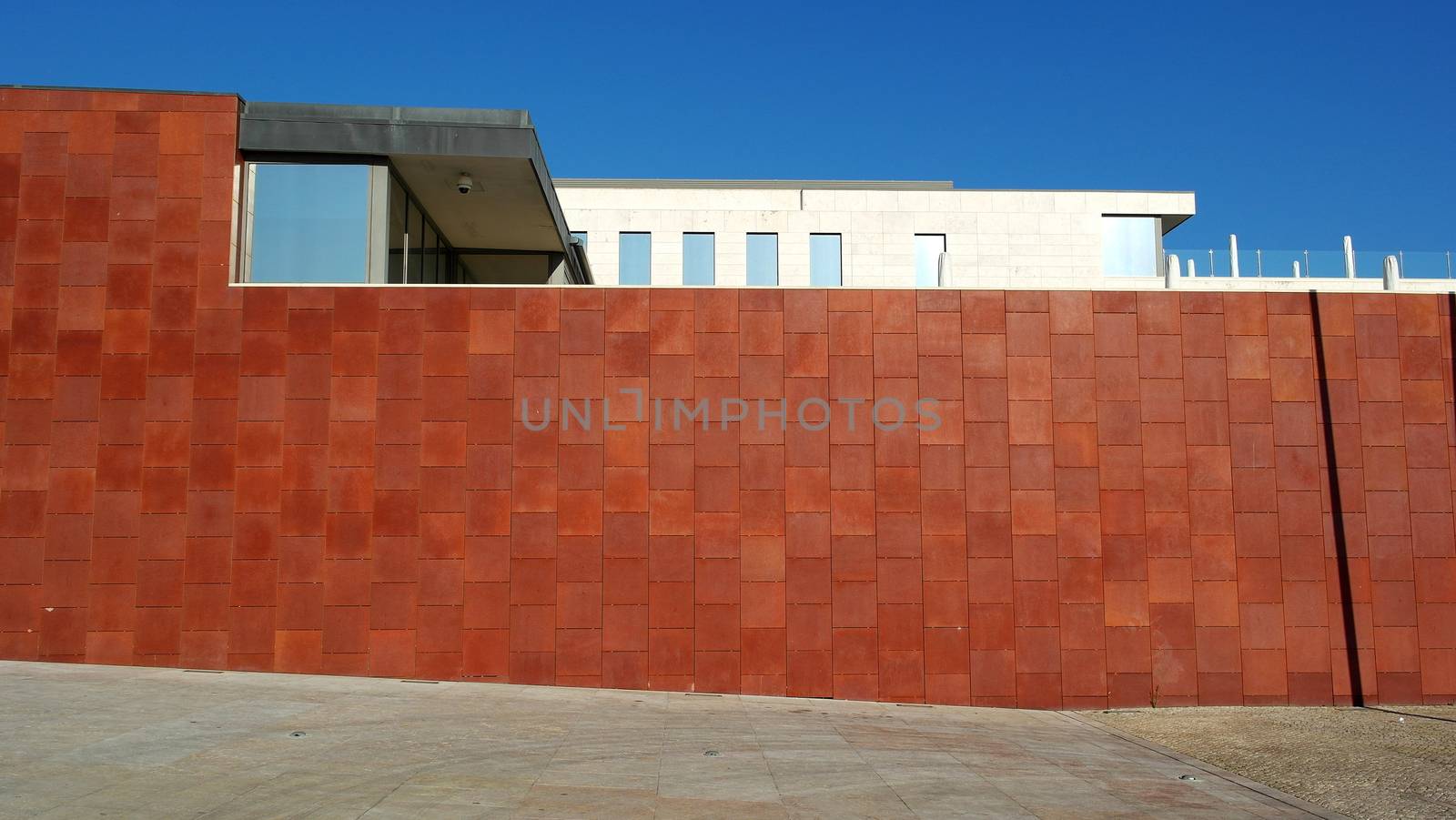 Corten steel wall