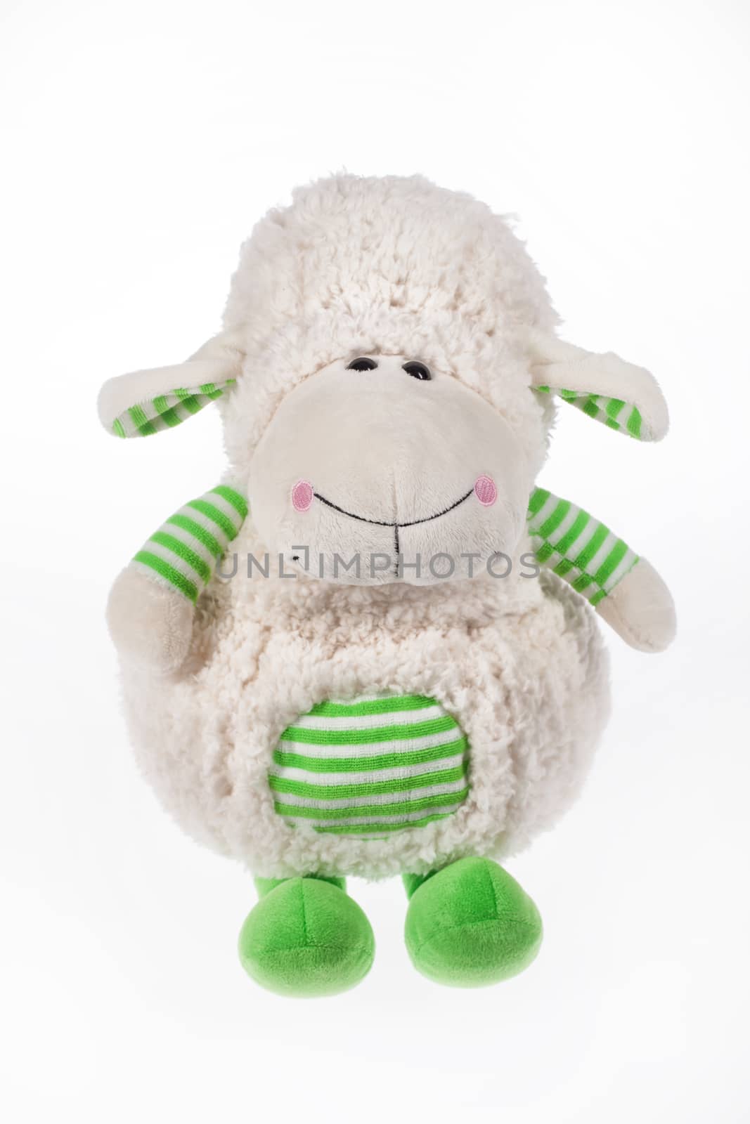 Toy on isolated studio background