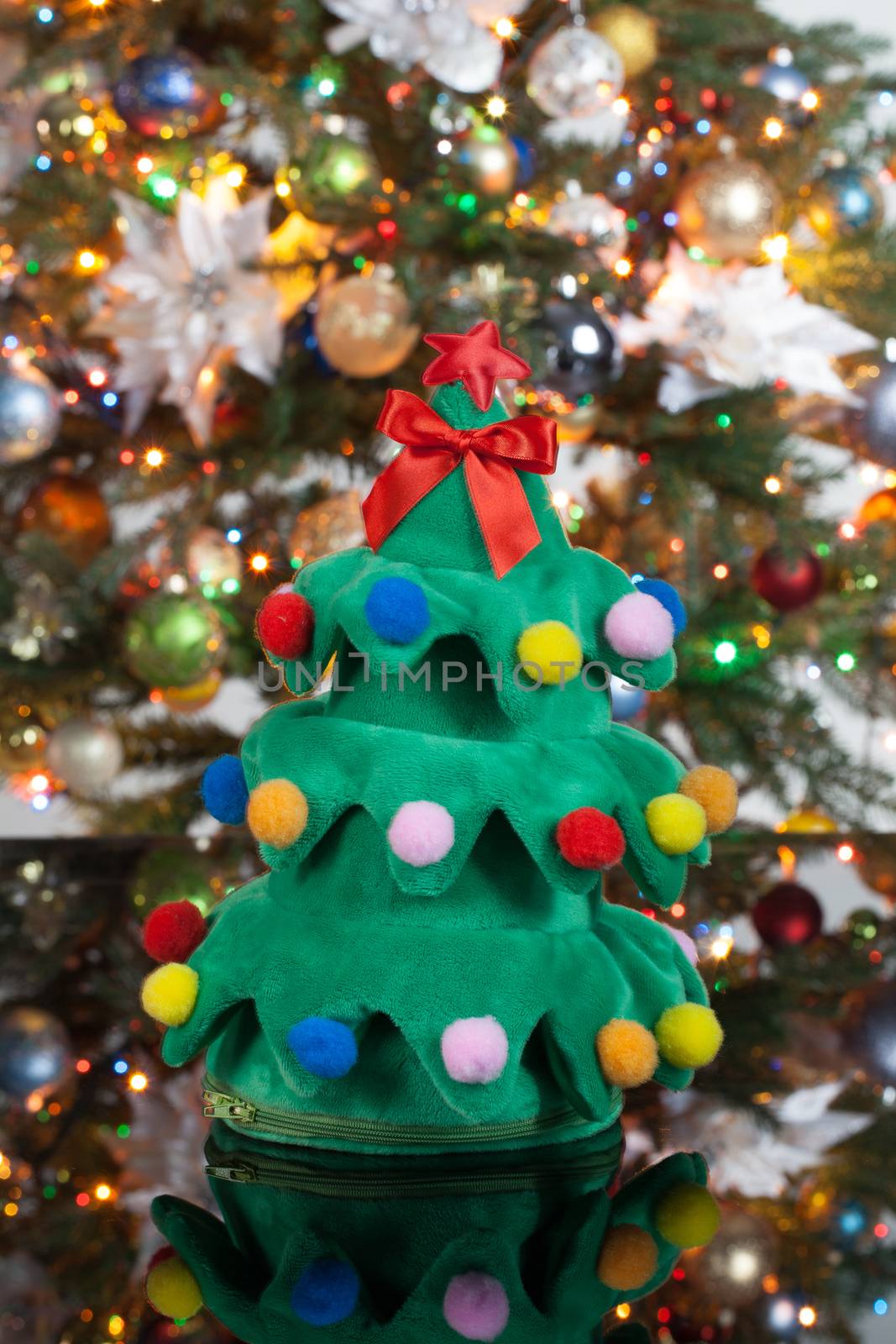 Toy near the New Year's tree