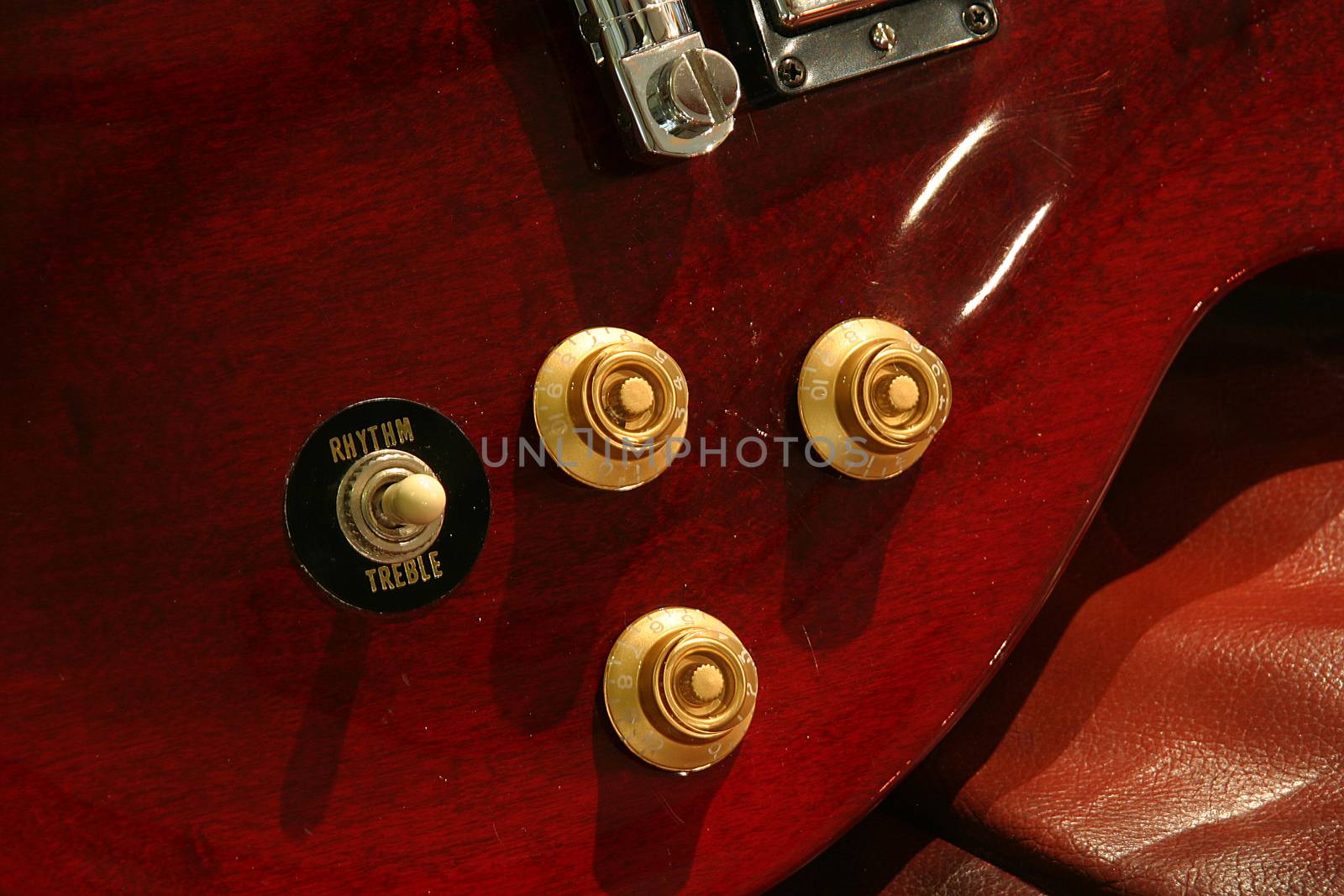 Electric Guitar Detail by Bigalbaloo