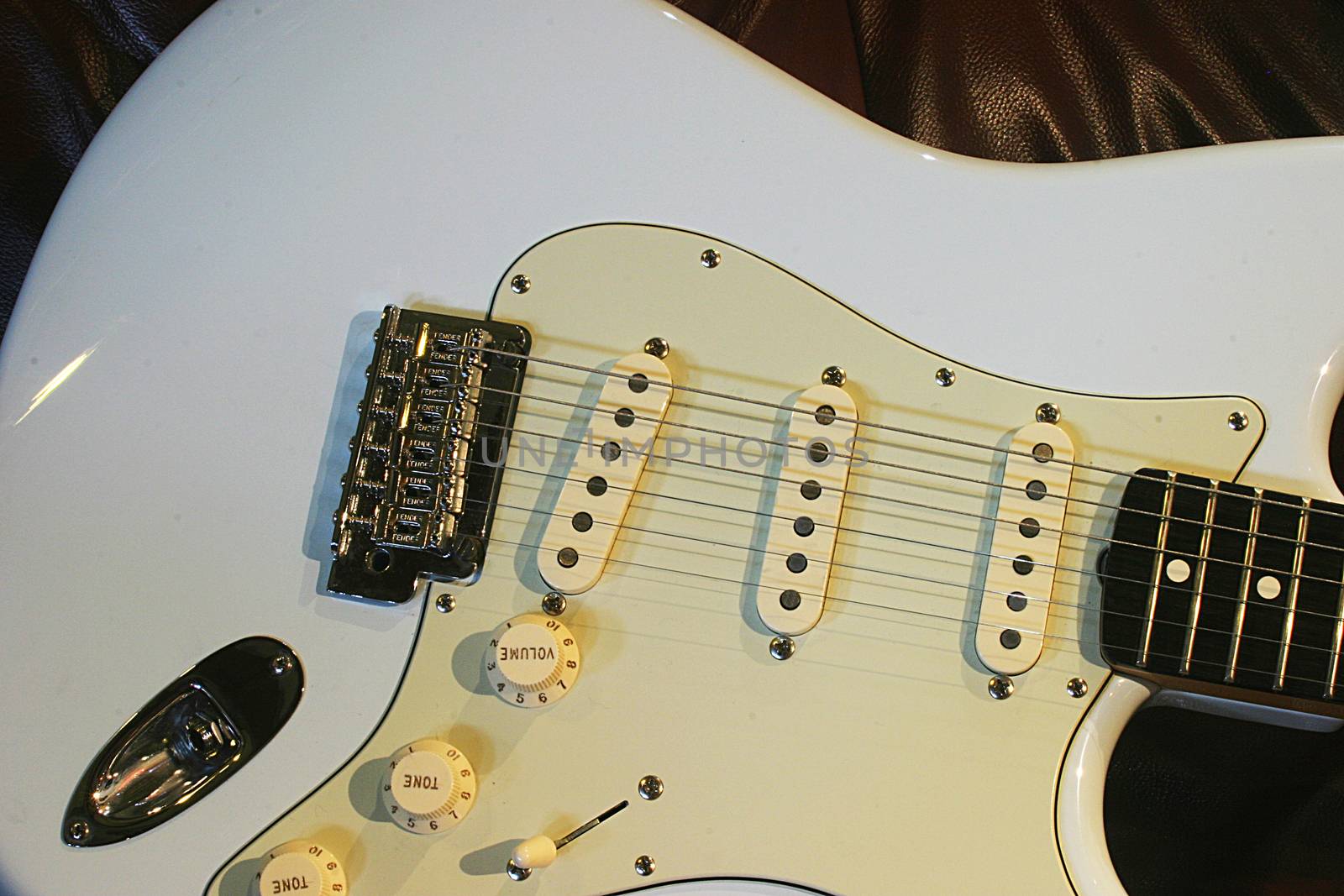 Electric Guitar Body Detail by Bigalbaloo