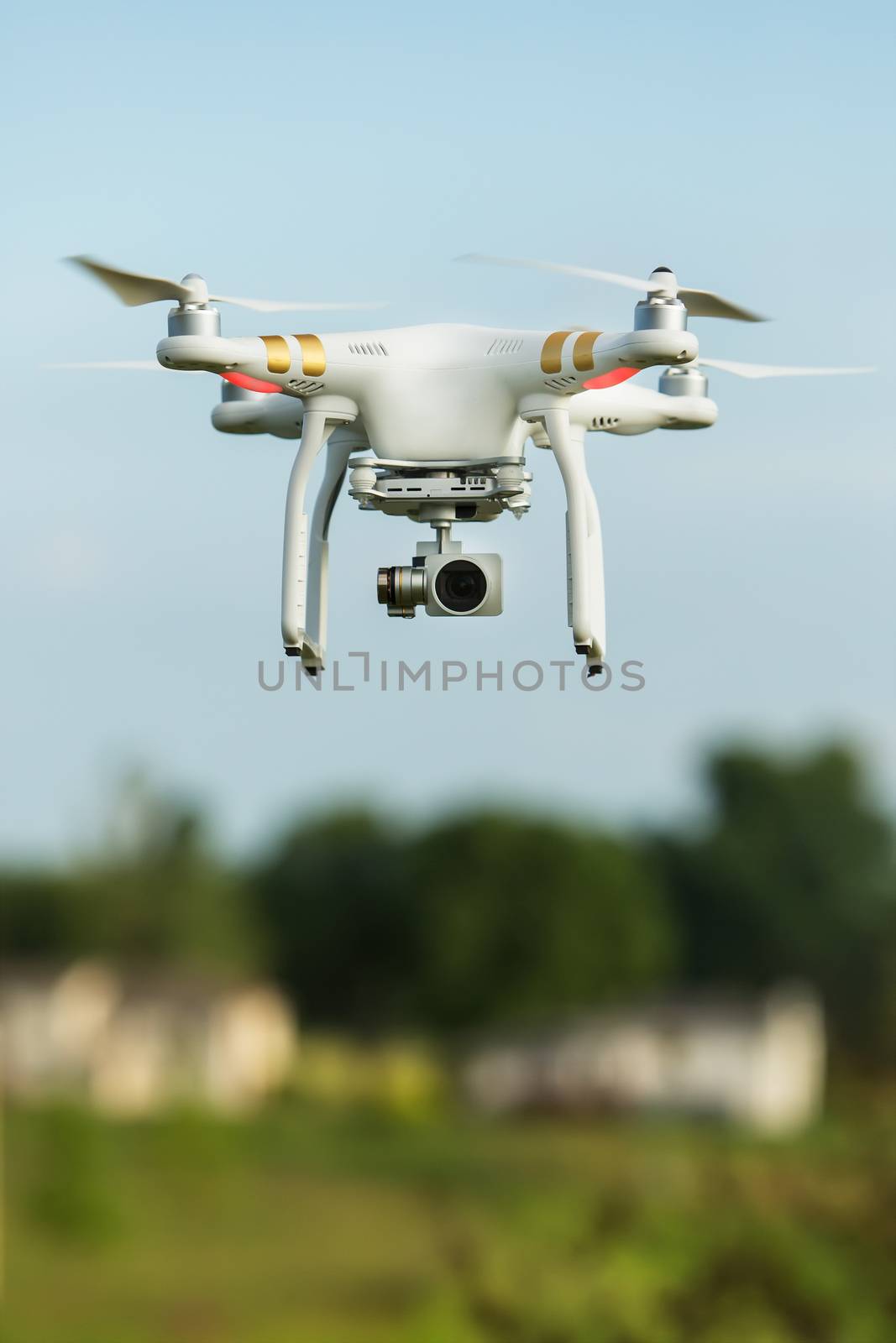 Flying Surveillance Drone  by Creatista