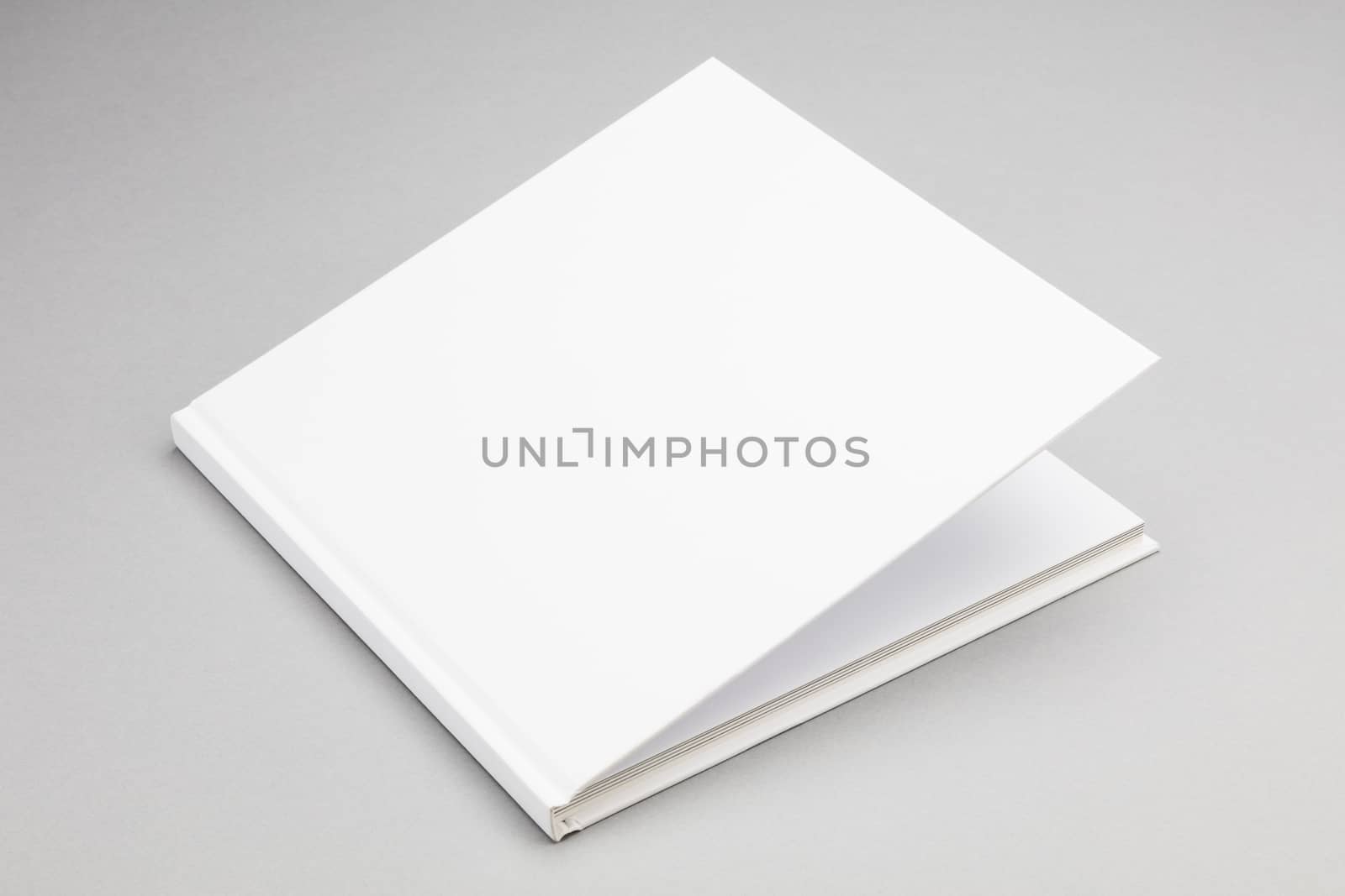 Blank book white cover 8,5 x 8,5 in by hanusst