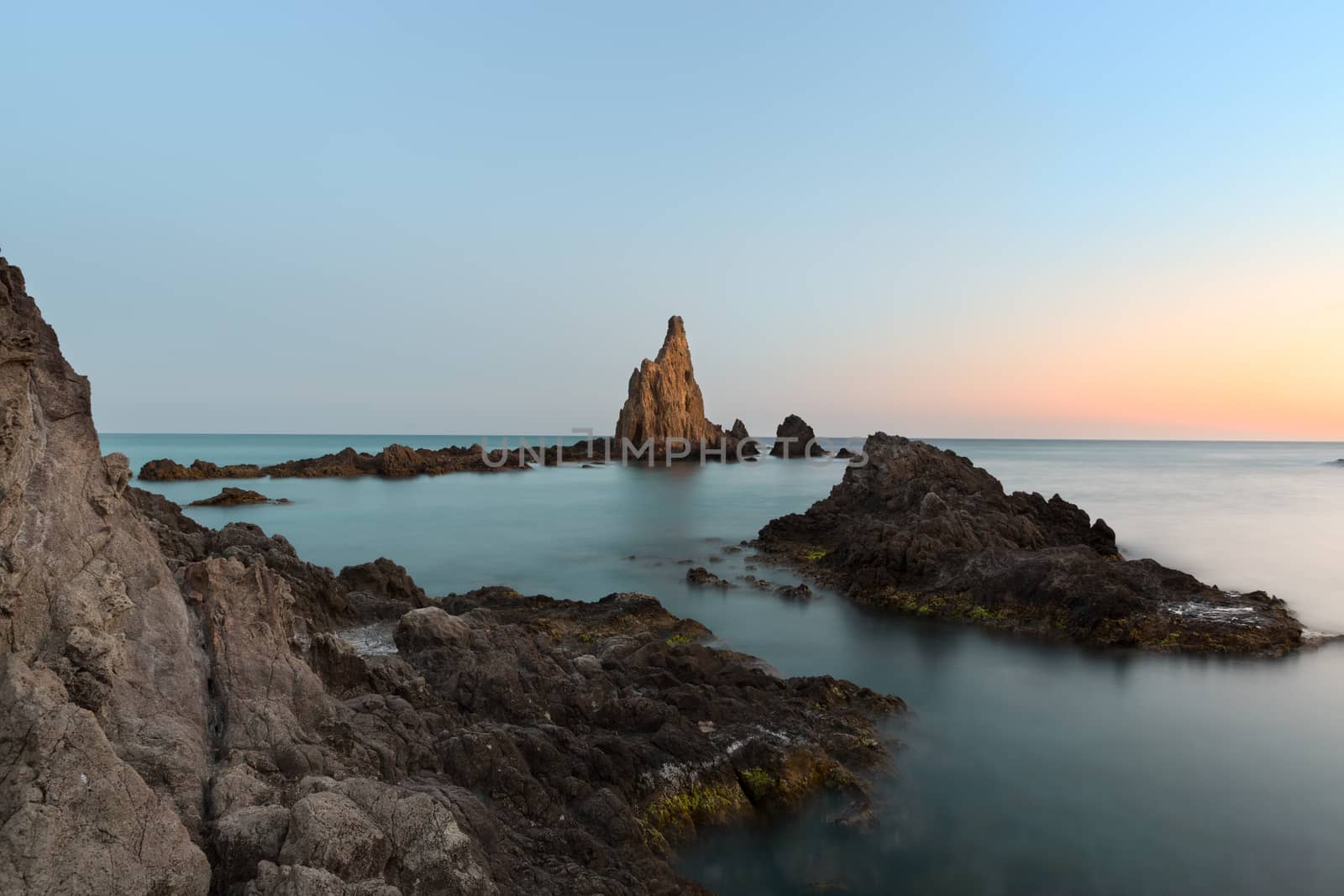 Seascape at Cabo del Gata, Almeria, Spain by fisfra