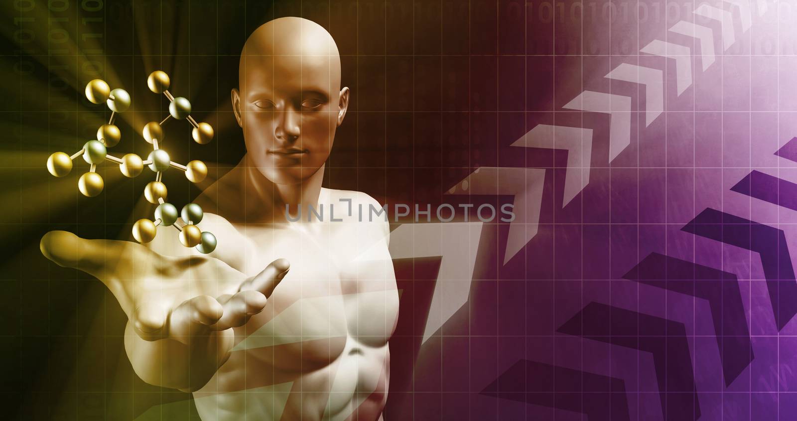 Modern Communication Technology With Mobile Phone Art