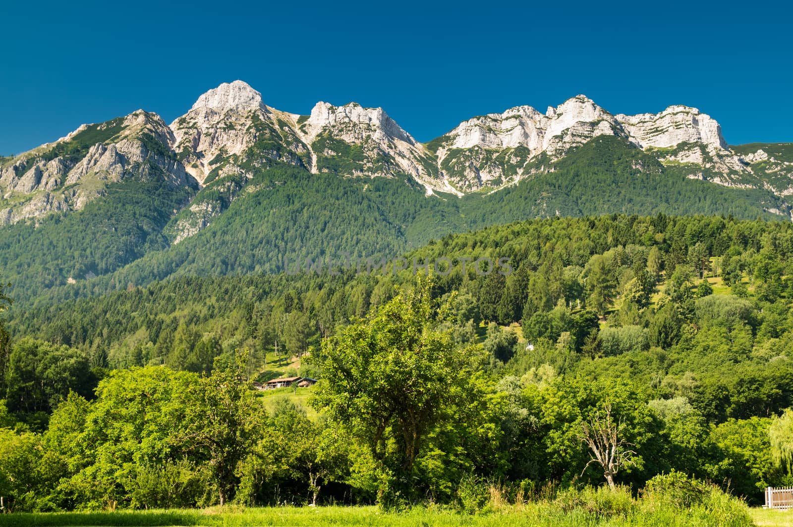 Views of the Dolomites, Italian alps. by Isaac74