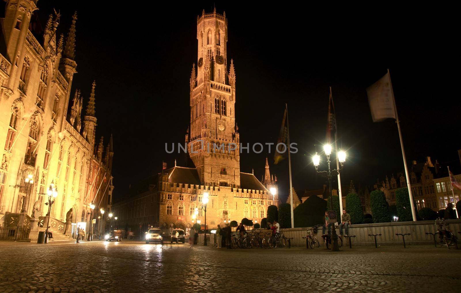 Brugge city in Belgium - beautiful tourism destination in Europe