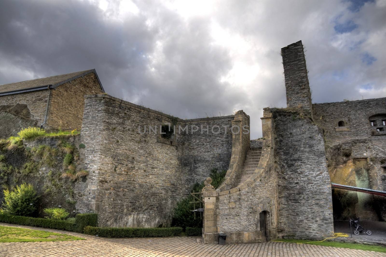 Castle stronghold attraction for family vacation in europe