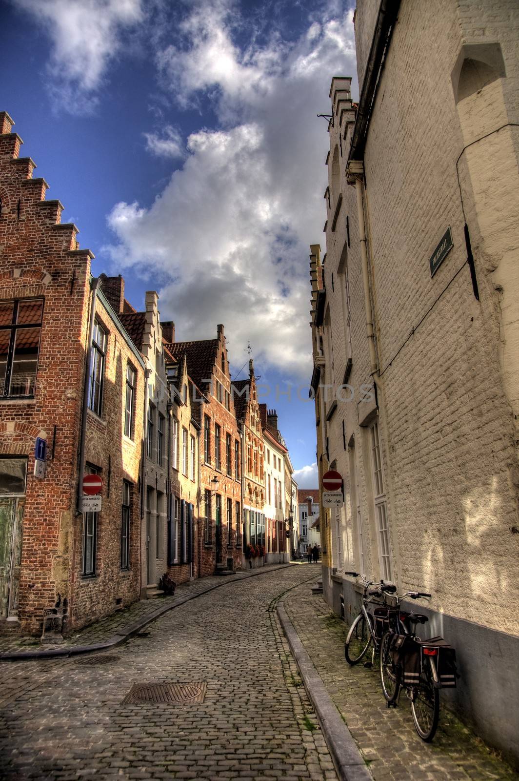 Brugge city in Belgium - beautiful tourism destination in Europe