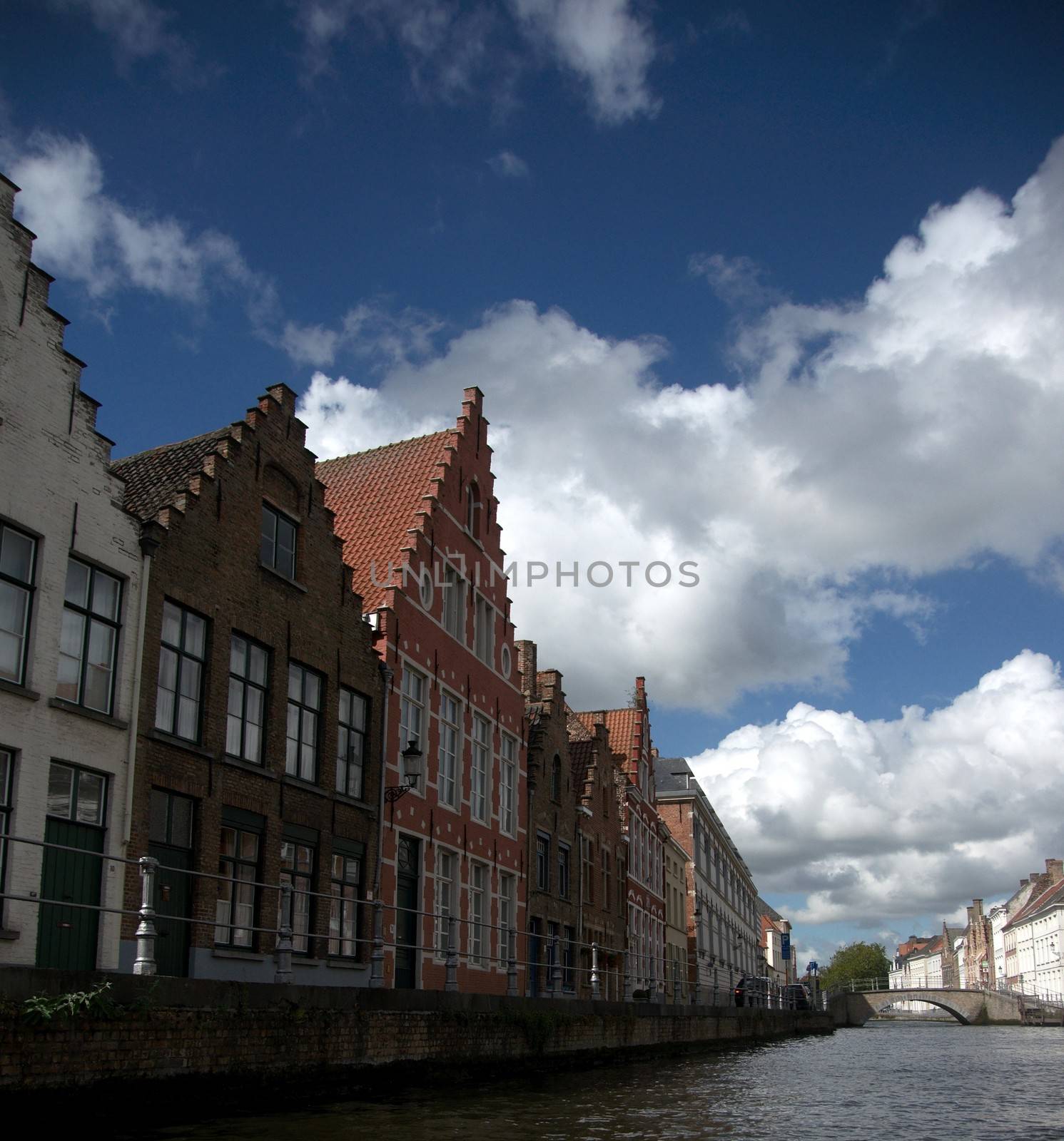 Brugge city in Belgium - beautiful tourism destination in Europe