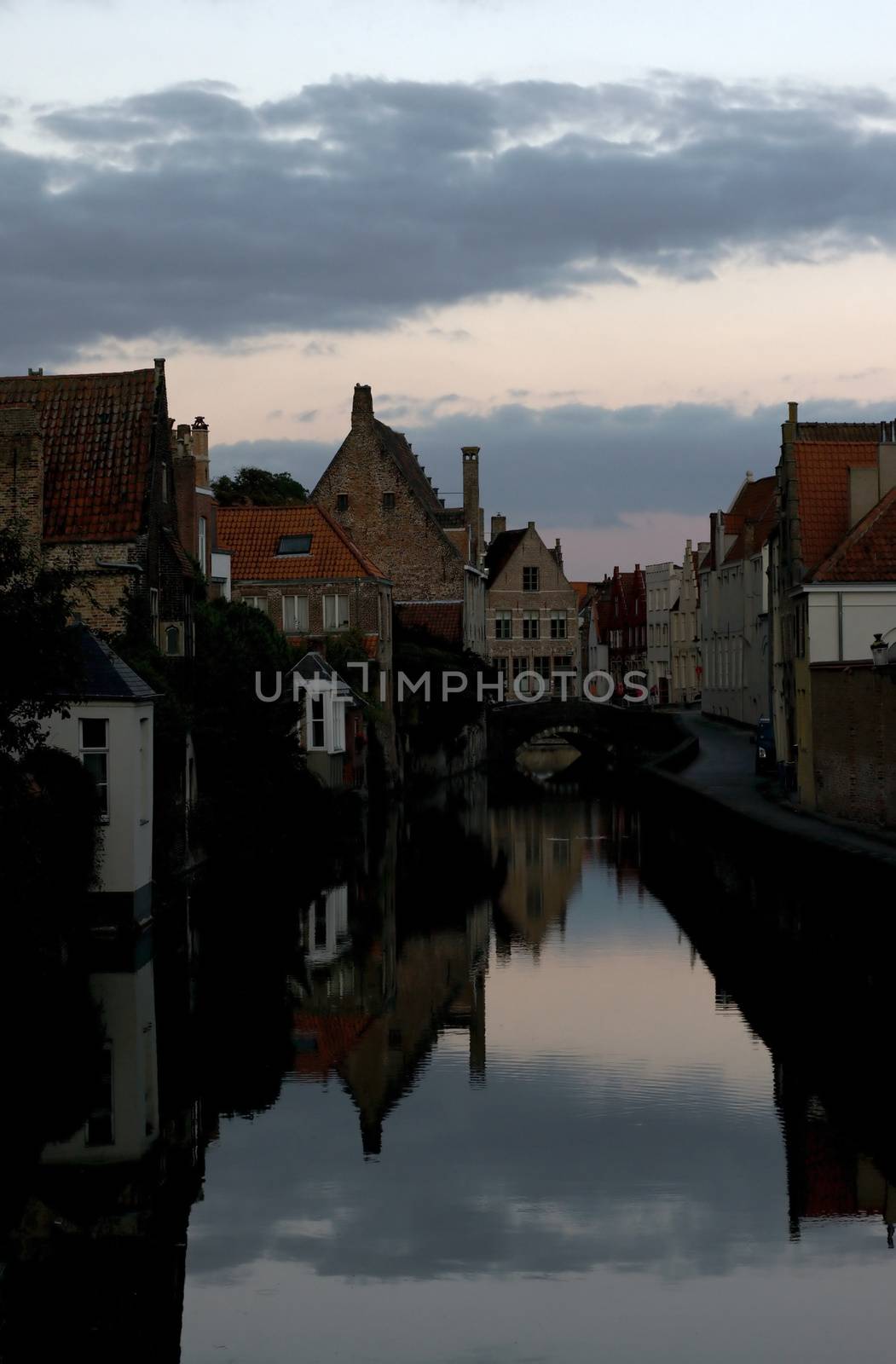 Brugge city in Belgium - beautiful tourism destination in Europe