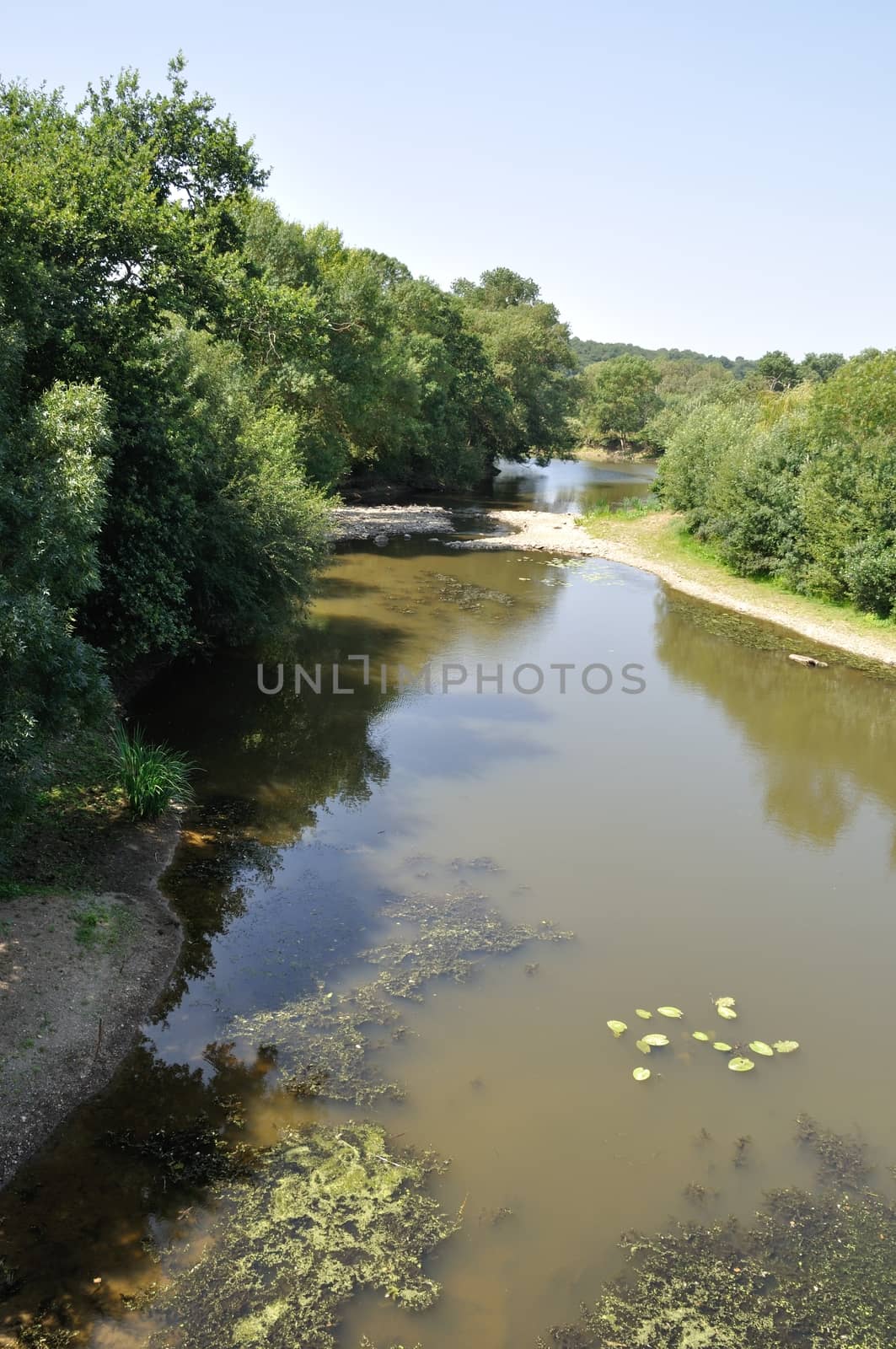 boat on Layon river