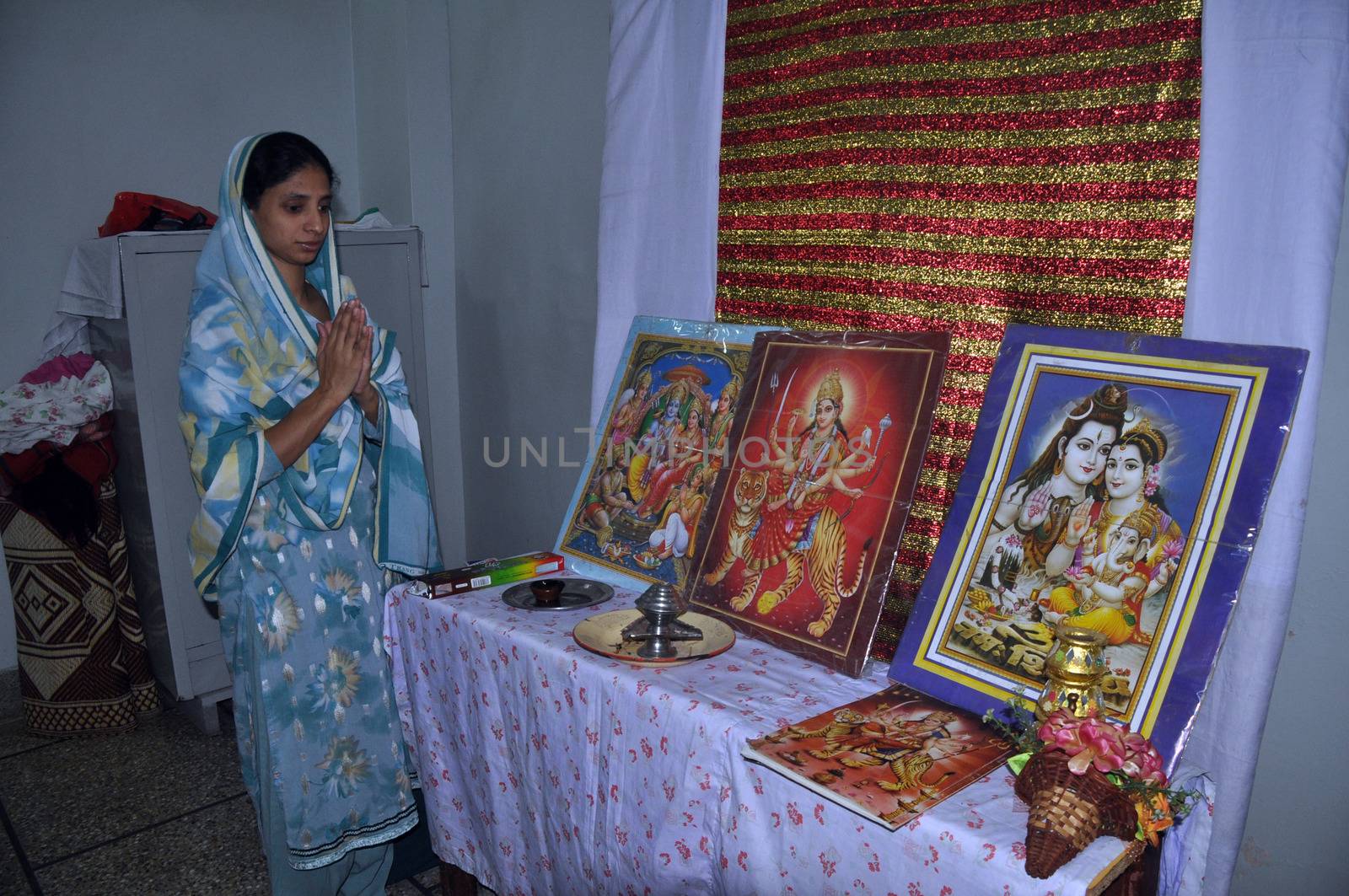 PAKISTAN, Karachi: A 23-year-old Indian woman, who inadvertently crossed the border into Pakistan when she was 11 years old, prepares to return home on October 25, 2015. Geeta, who is deaf and mute, lost her family and has lived in a home for abandoned children run by the Edhi foundation in Karachi.  Her family have been traced in India and she will be reunited with them after a DNA test has been done.