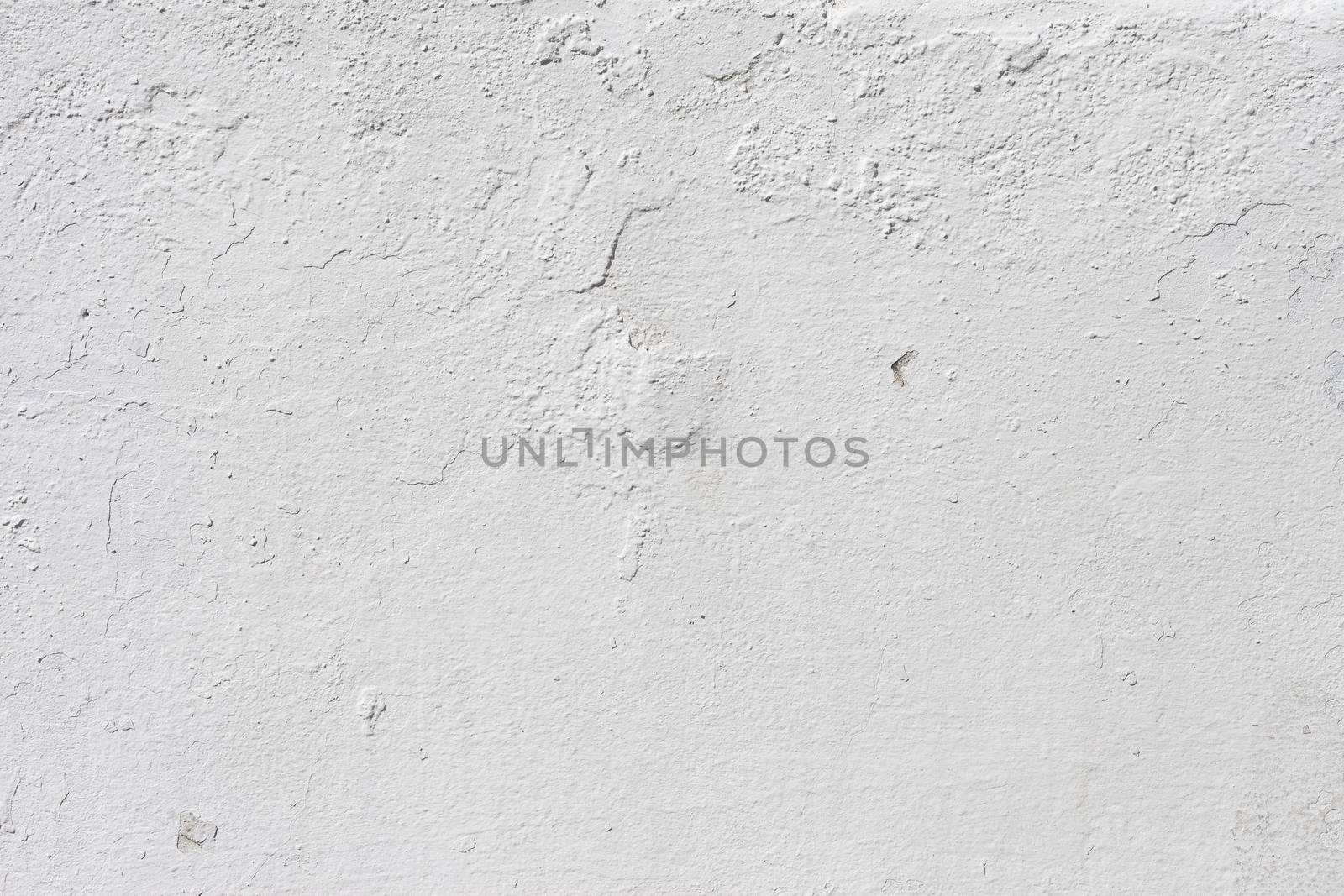 Grungy White Concrete Wall Background by H2Oshka