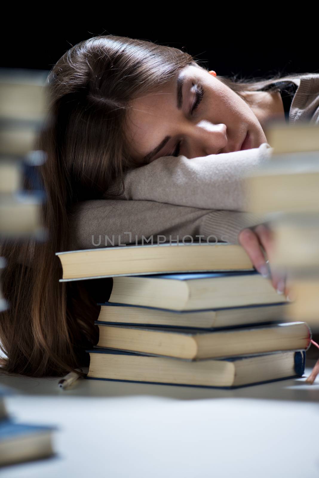 Sleeping Student by MilanMarkovic78