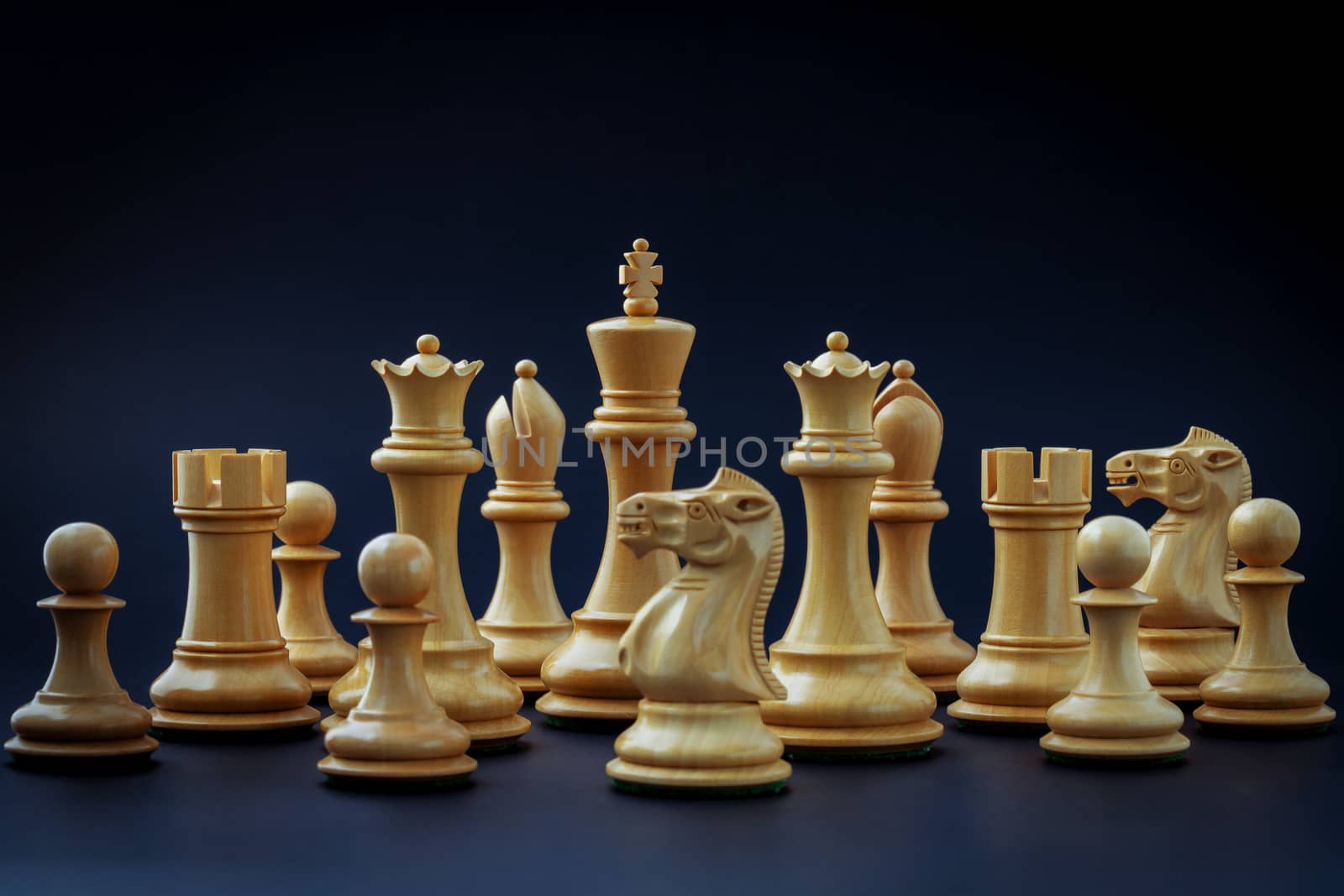 Chess concept save the king and save the  strategy.