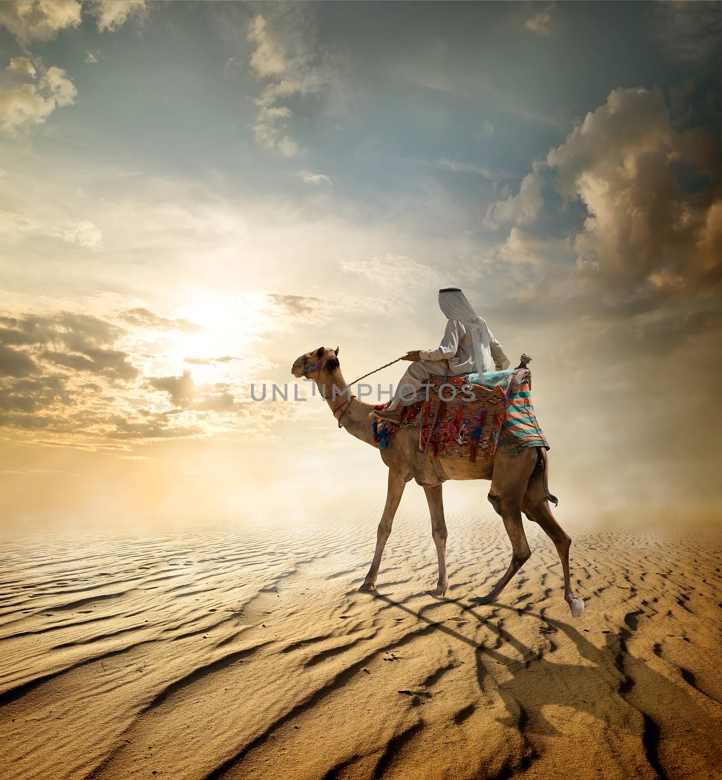 Journey through desert by Givaga