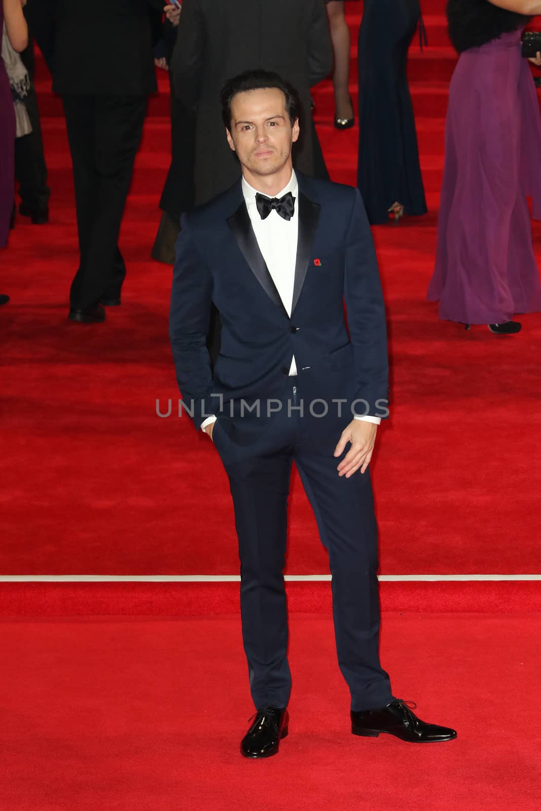 UNITED KINGDOM, London: Andrew Scott attends the world premiere of the latest Bond film, Spectre, at Royal Albert Hall in London on October 26, 2015.