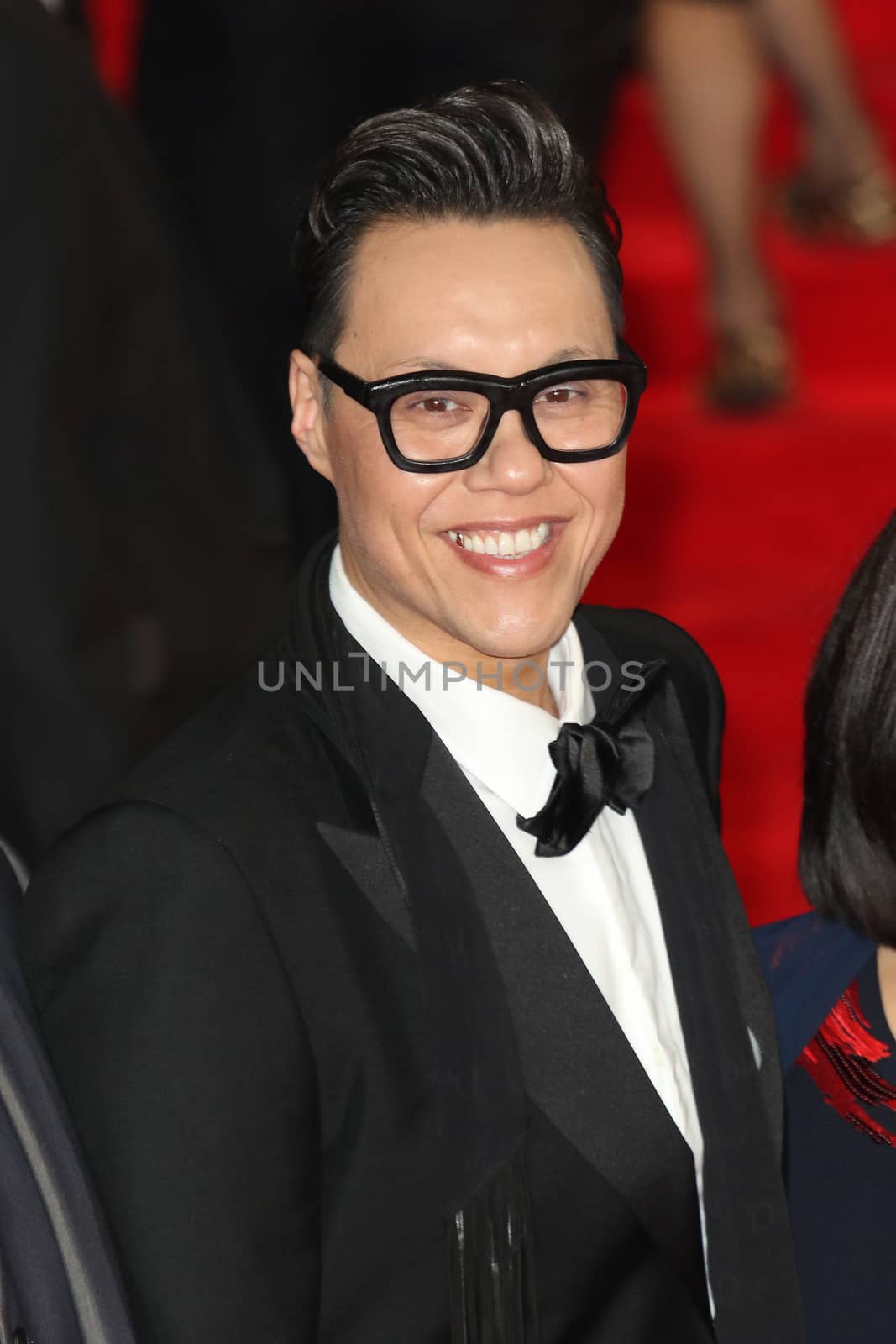 UNITED KINGDOM, London: Gok Wan attends the world premiere of the latest Bond film, Spectre, at Royal Albert Hall in London on October 26, 2015.