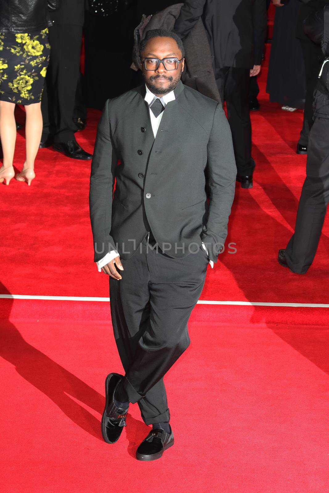 UNITED KINGDOM, London: will.i.am attends the world premiere of the latest Bond film, Spectre, at Royal Albert Hall in London on October 26, 2015.