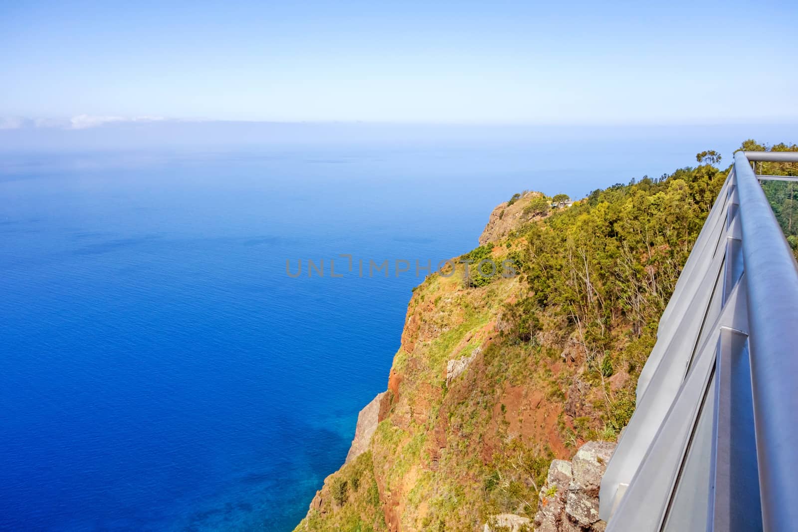 Cabo Girao on Island Madeira - a sight with spectacular view to the atlantic ocean