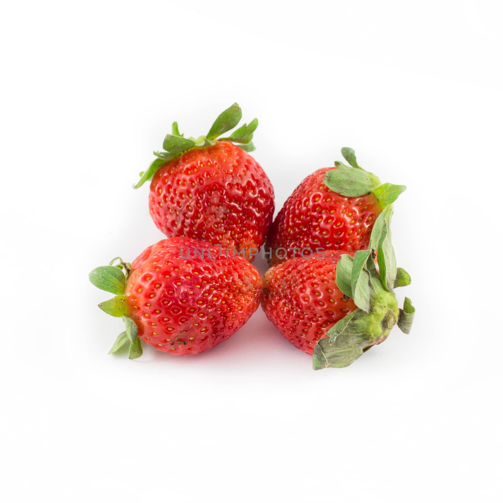 Strawberry isolated on white background