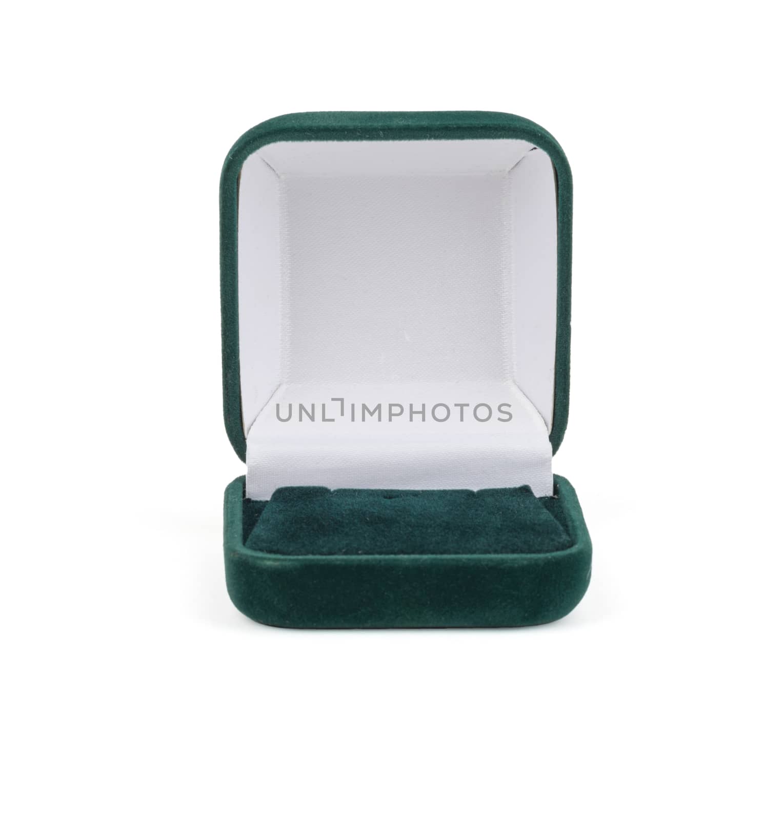 Empty green ring box  by cherezoff