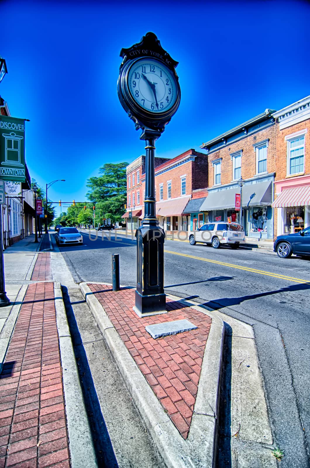 street scenes around york city south carolina