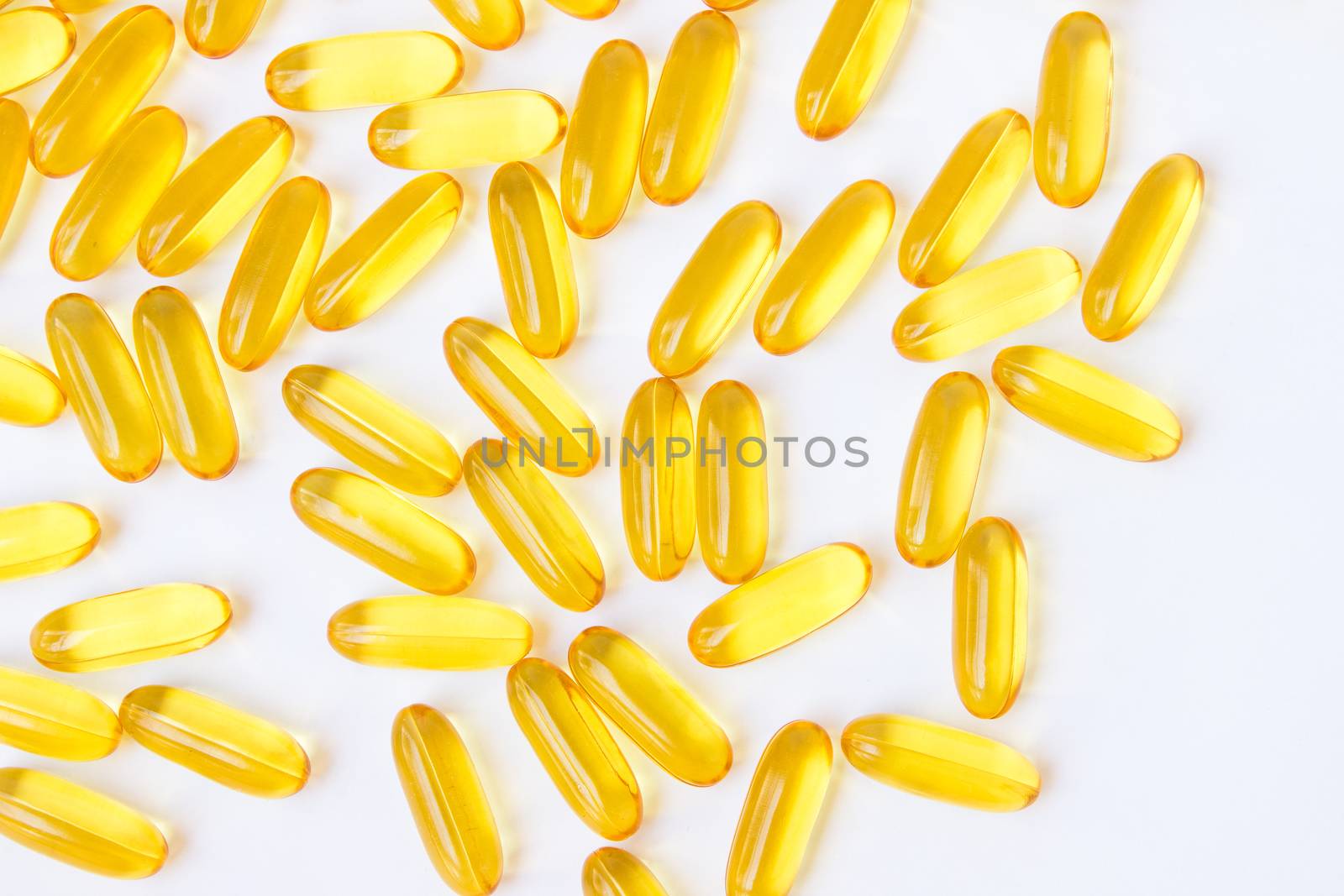 The fish oil capsules