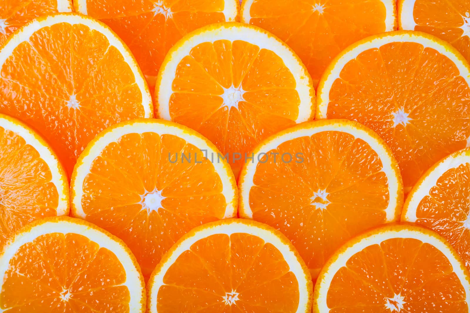 background of fresh orange by MegaArt