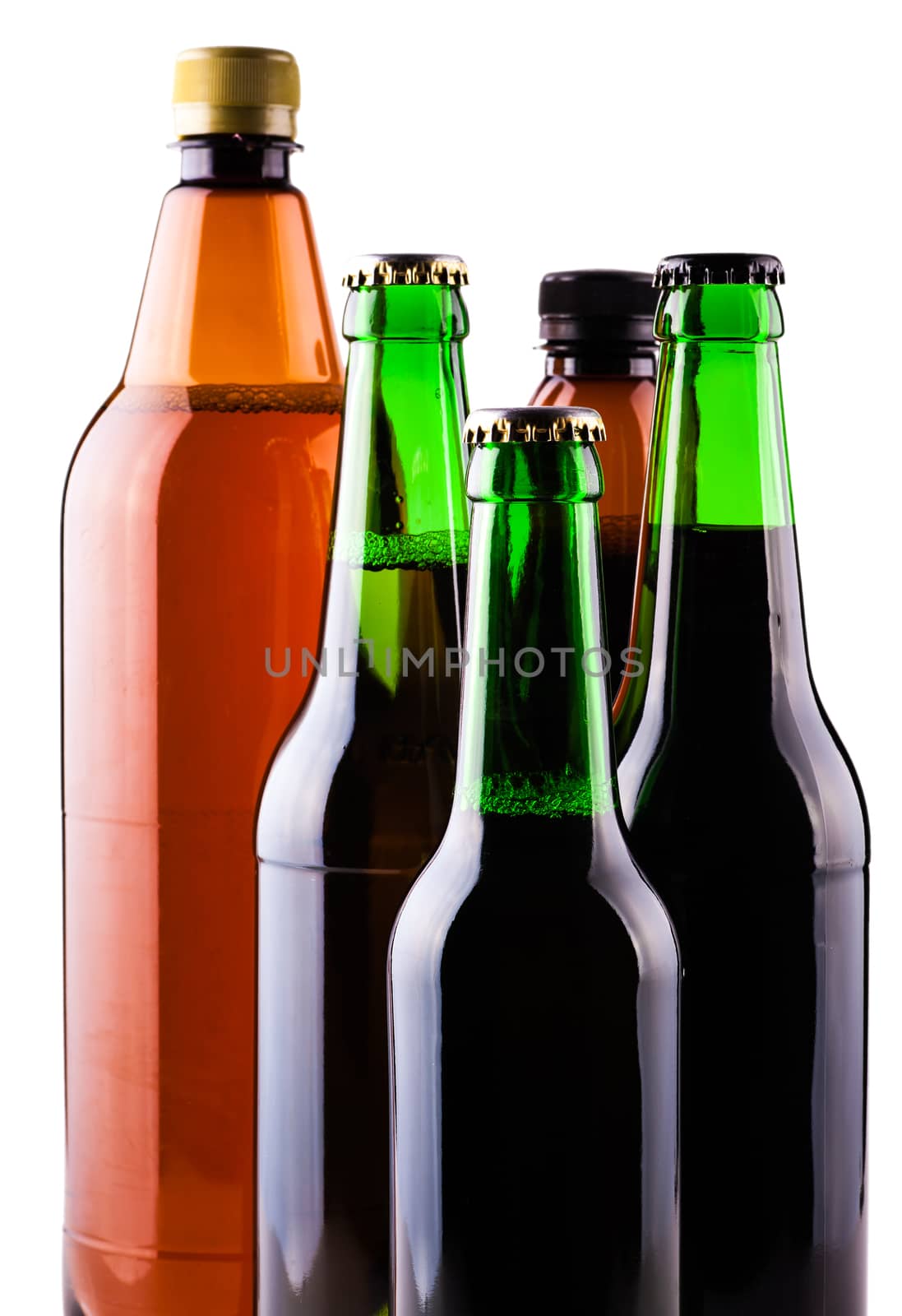 assortment beer bottles  by MegaArt