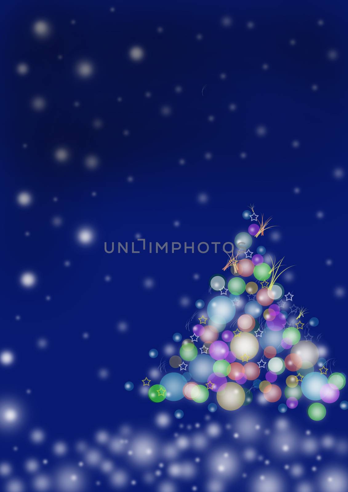 illustration of colorful christmas background texture