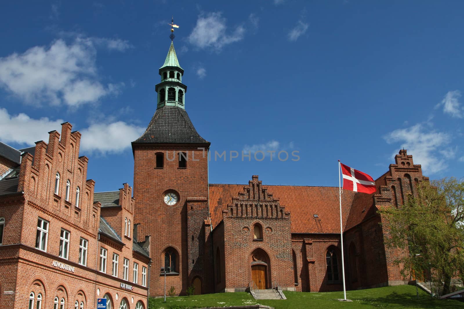 Svenborg in the Fyn island in Denmark