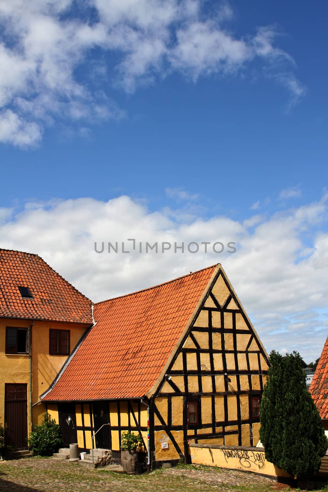 Svenborg in the Fyn island in Denmark