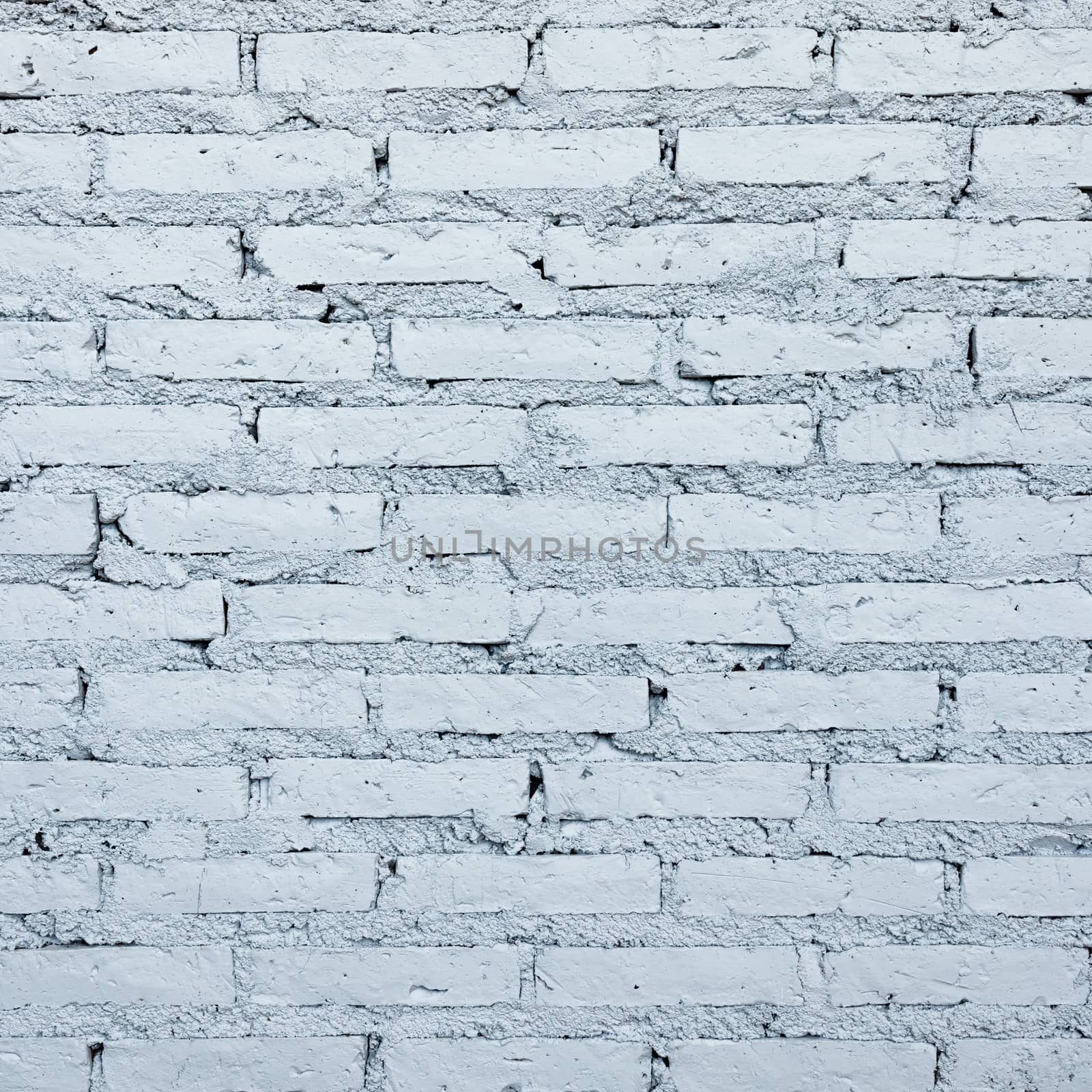 High resolution pictures clean blue modern pattern of brick wall by nopparats