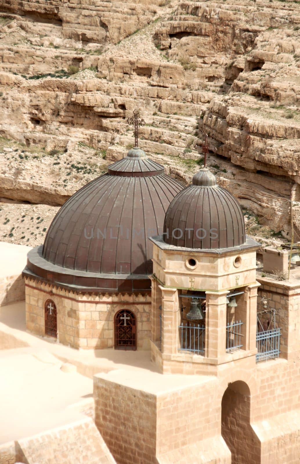 marsaba orthodox monastery in judean desert - israel tourism