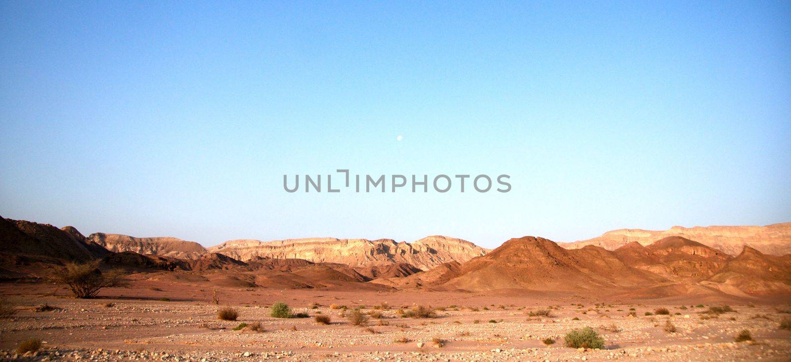 Timna geological park for tourists in Israel