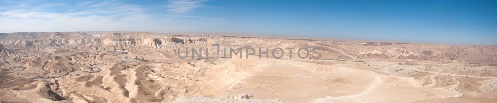 Negev Desert panoramic view by javax