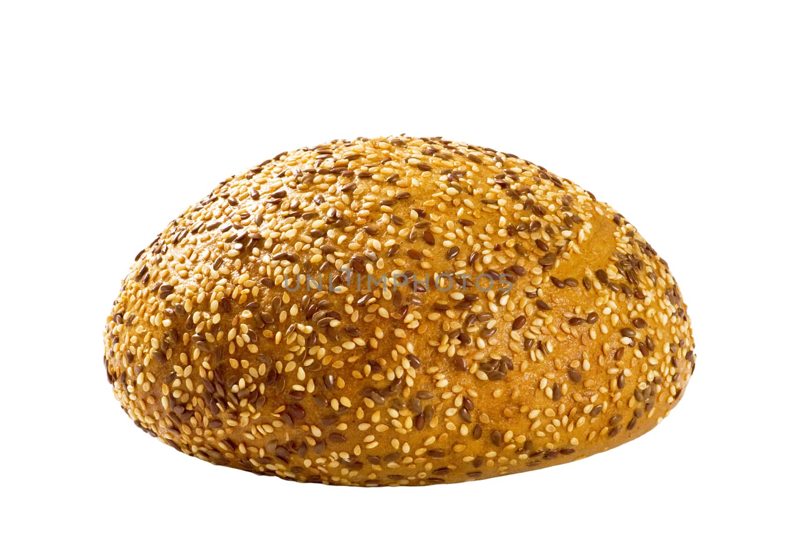 Bread with flax and sesame seeds
