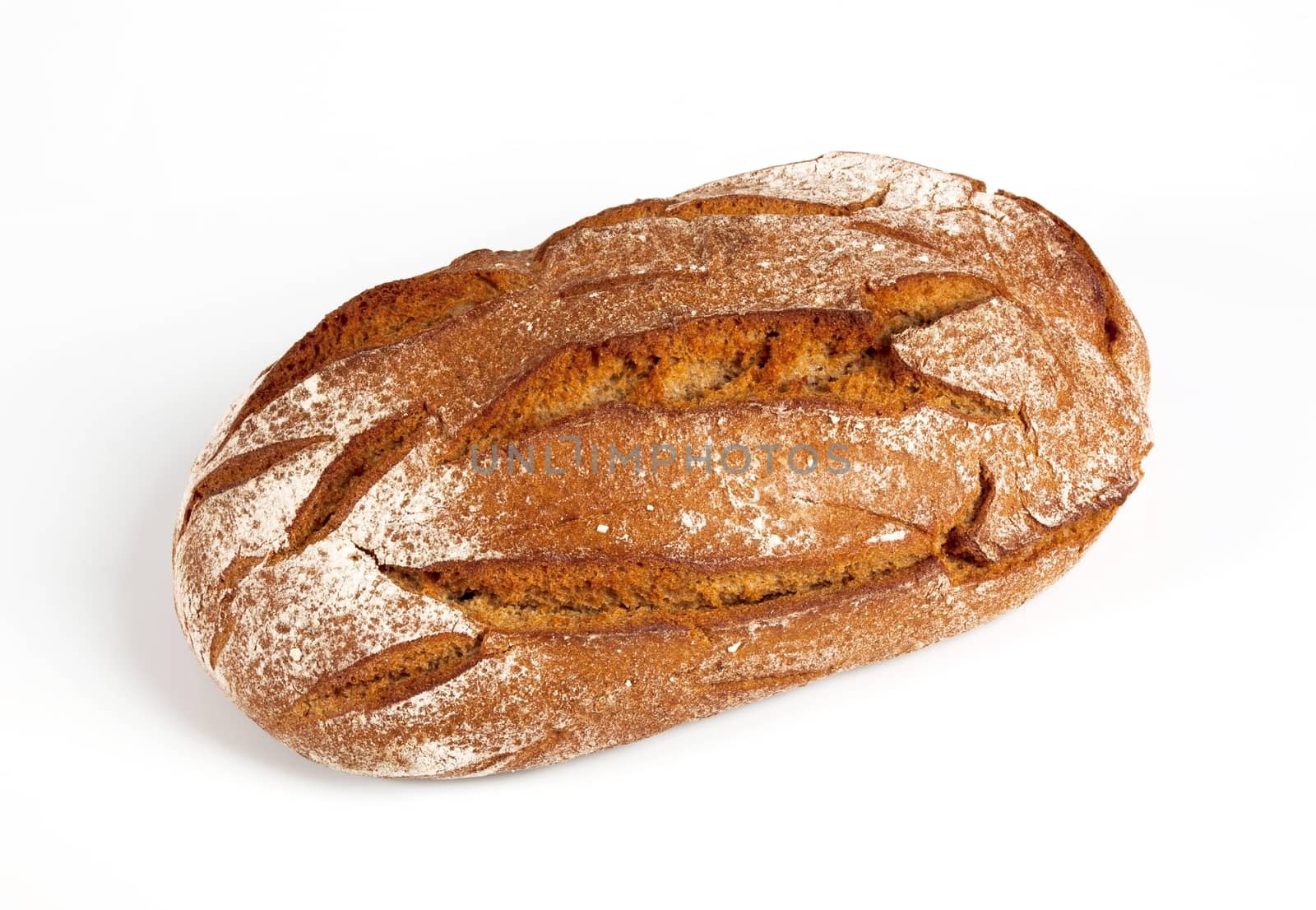Loaf of fresh bread by Digifoodstock