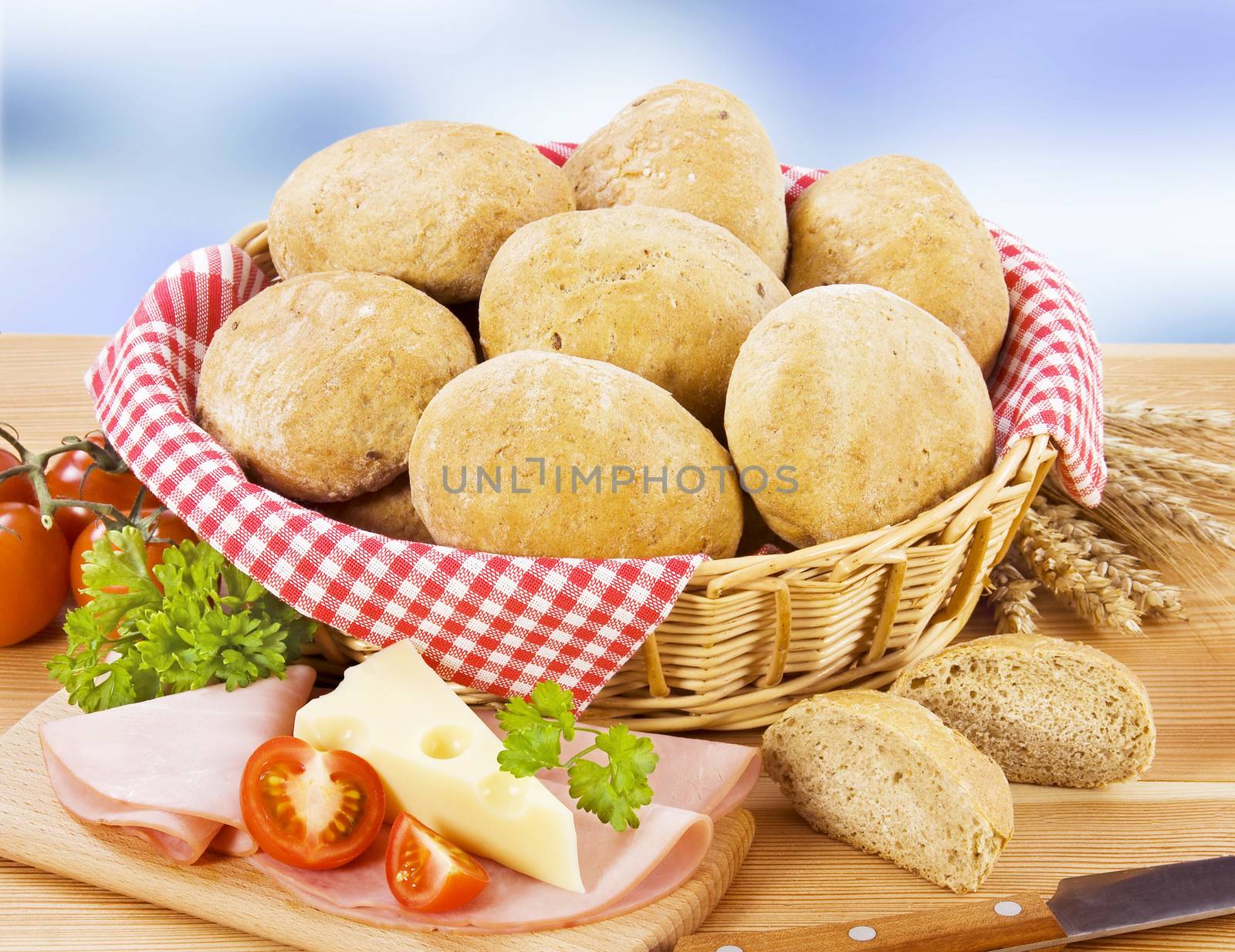 Bread buns  by Digifoodstock
