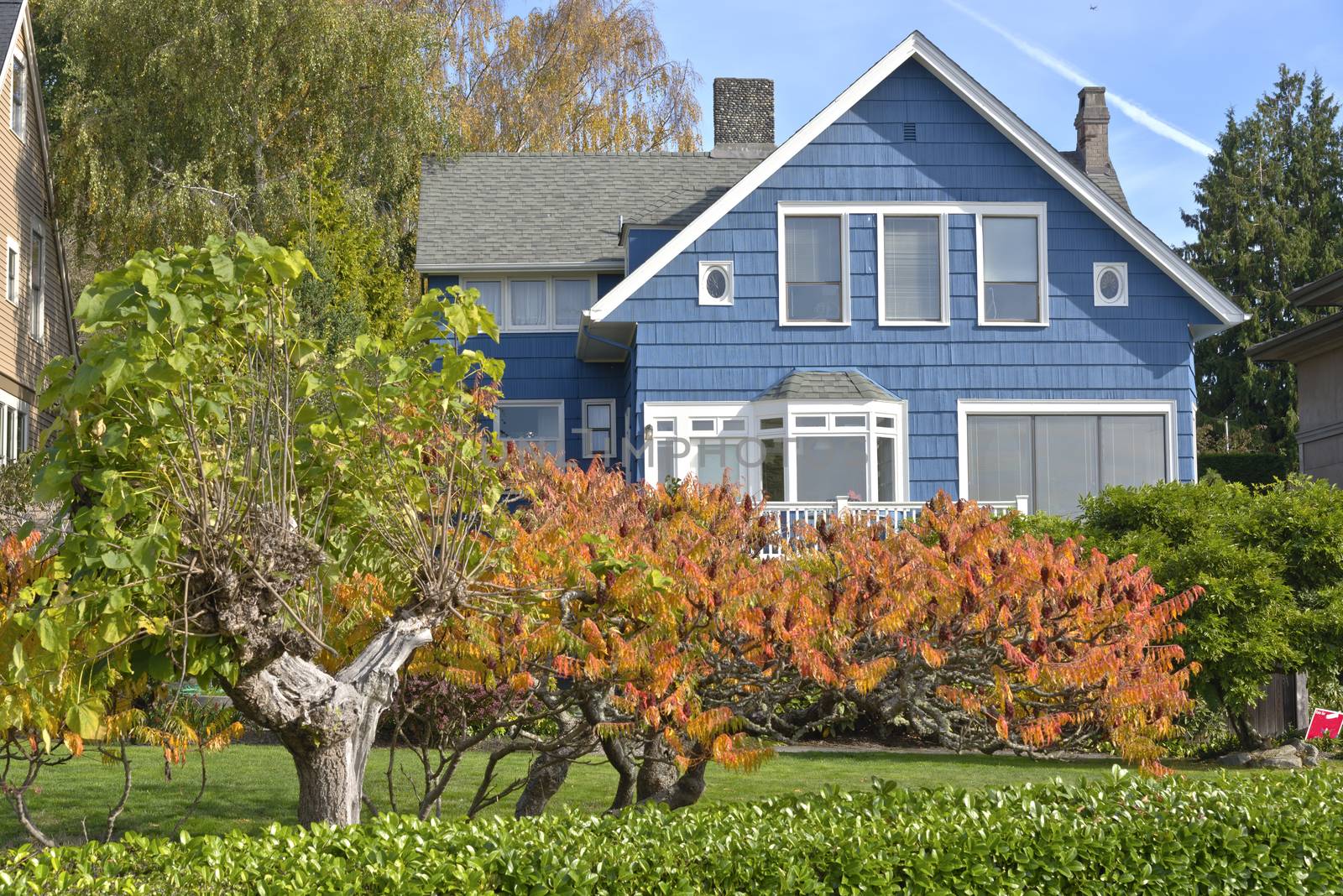 Family home in Queen's Ann district Seattle WA.