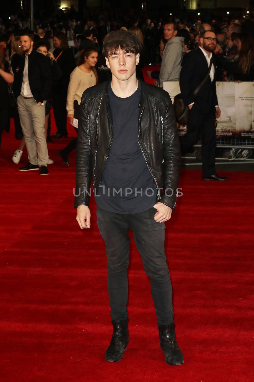 UNITED KINGDOM, London: Barns Courtney attends the European premiere of Burnt at Leicester Square in London on October 28, 2015. 