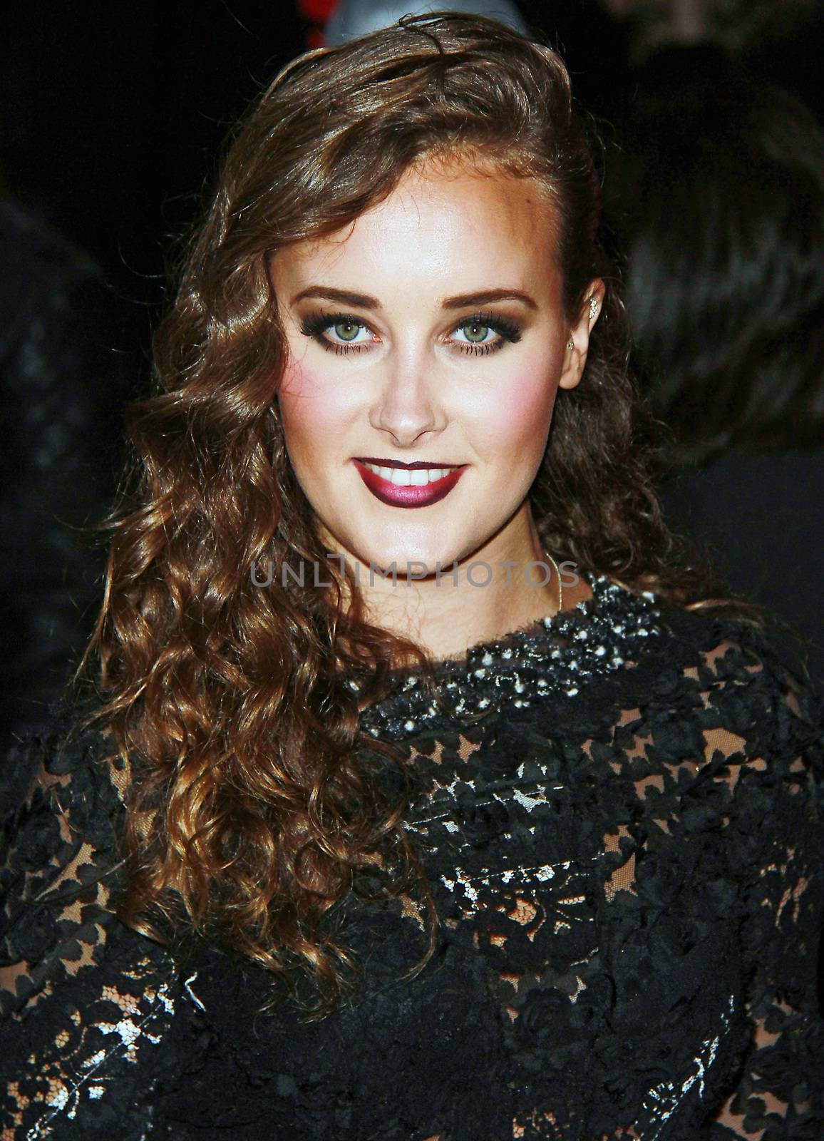 ENGLAND, London: April Pearson turned out for The Veuve Clicquot Widow Series launch party in London on October 28, 2015.The Veuve Clicquot Widow Series is an homage to Madame Clicquot, who pioneered industry innovations after taking over her late husband's Champagne business. The party is also a nod to freedom of expression by celebrating the arts worldwide. The Veuve Clicquot Widow Series also offers a stylish alternative to a traditional Halloween.