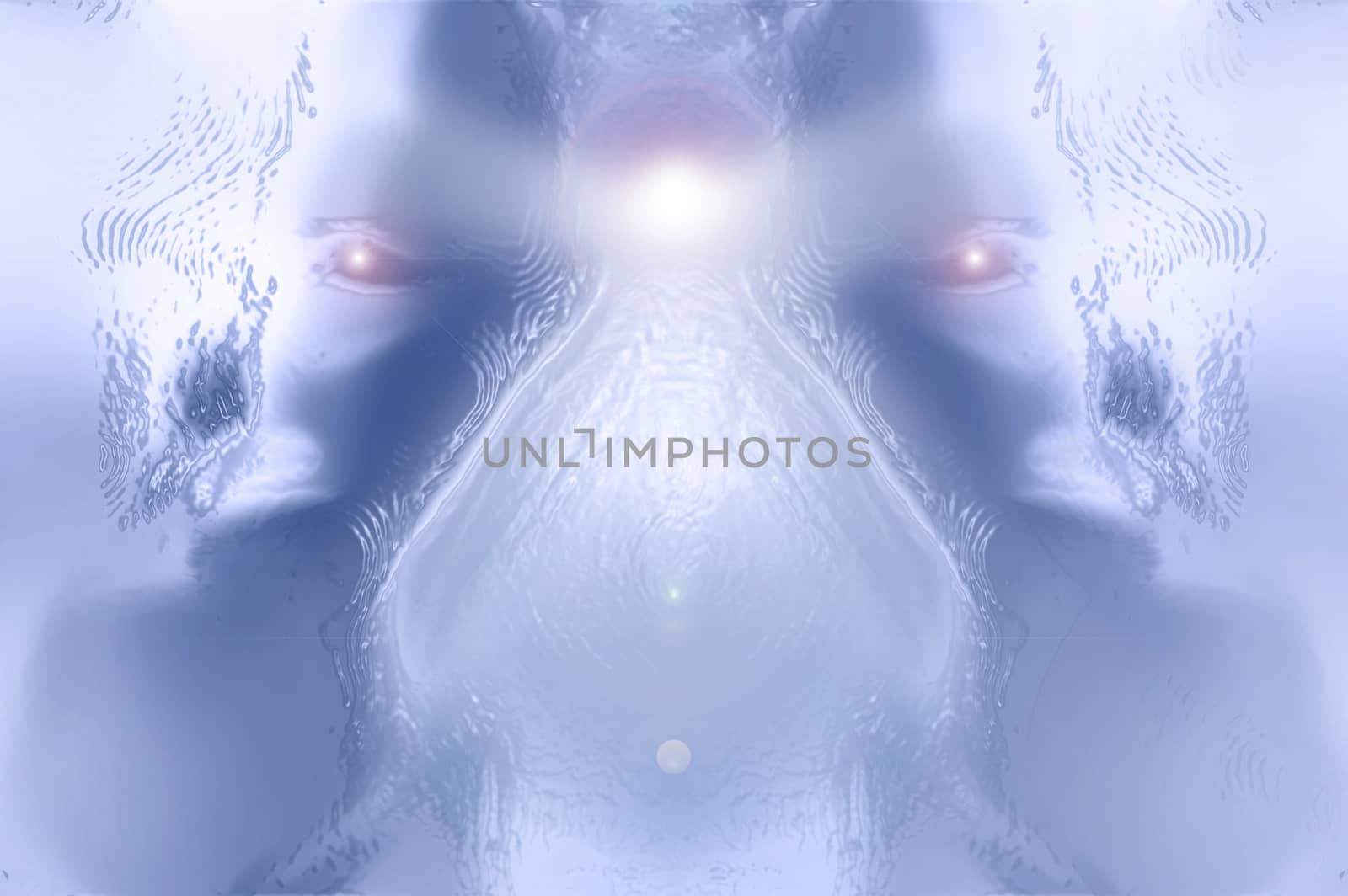 Abstract background conceptual image. Abstract trinity.