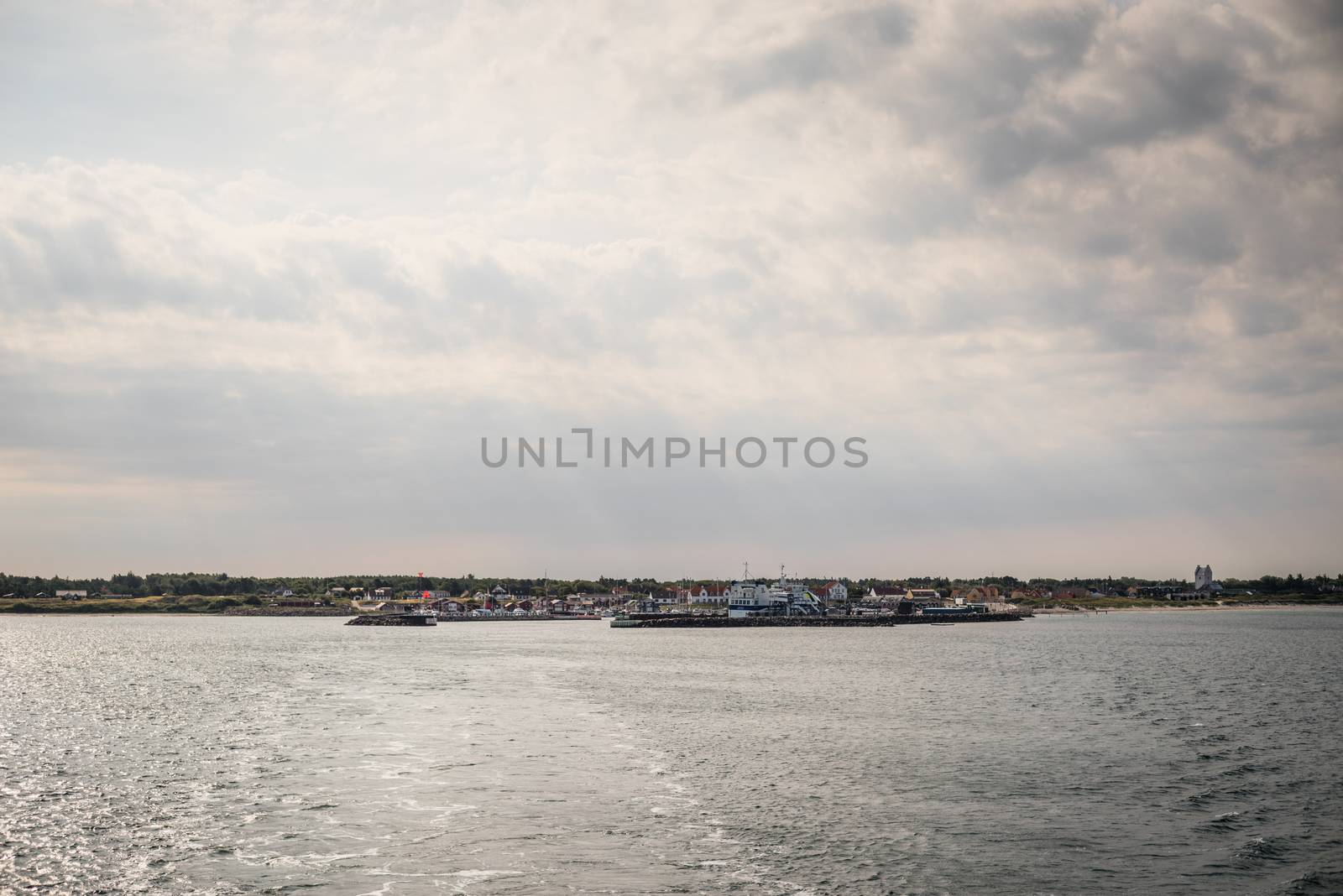 LÆSØ, DENMARK - AUGUST 16 - 2015: The island of Læsø in Denmark
